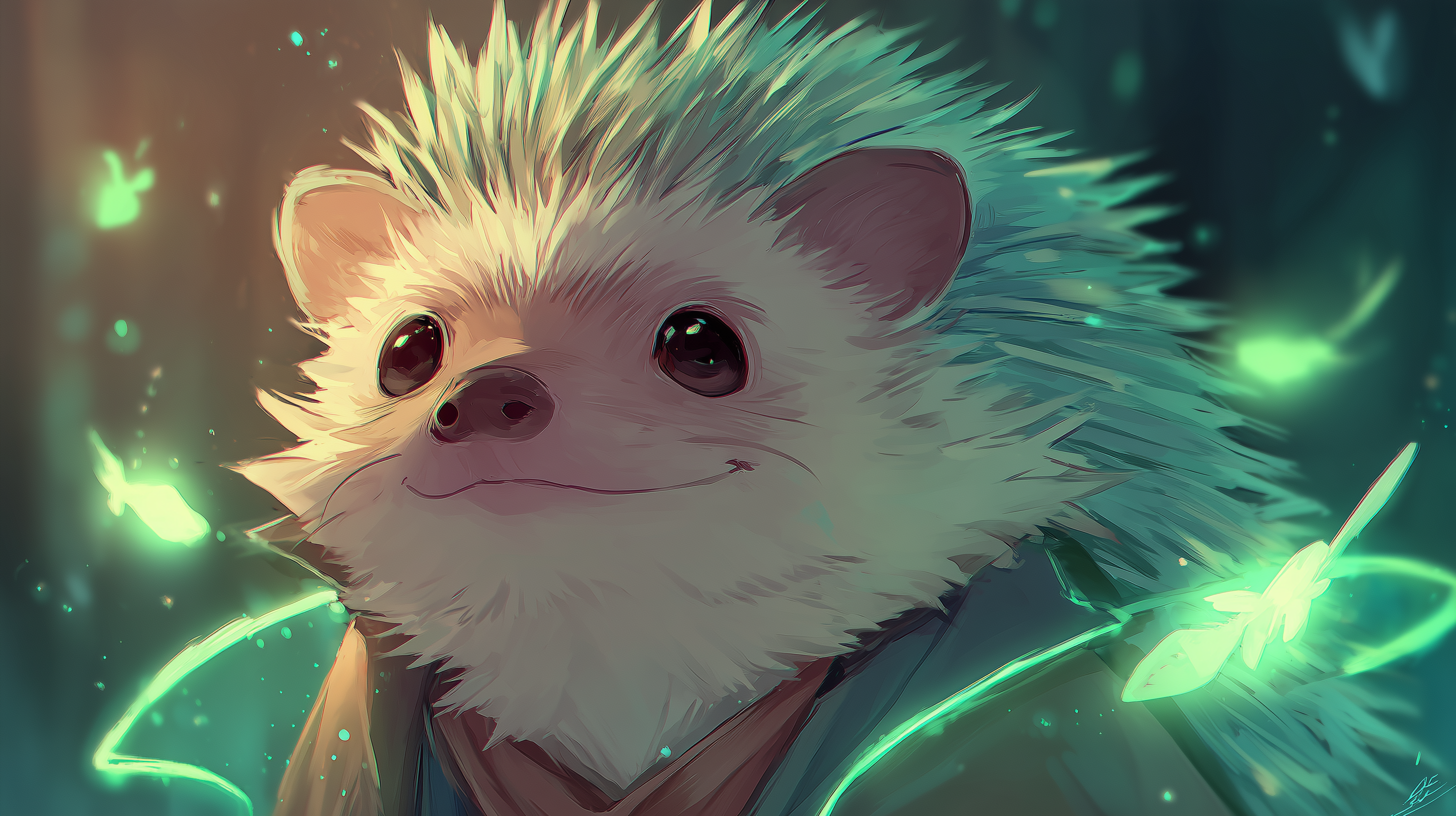 fond d'écran Hérisson 1920x1200 téléchargement gratuit