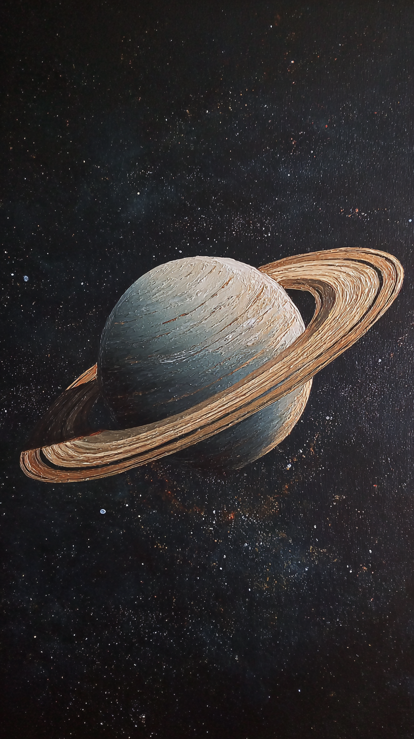 fond d'écran Saturne android gratuit sans filigrane