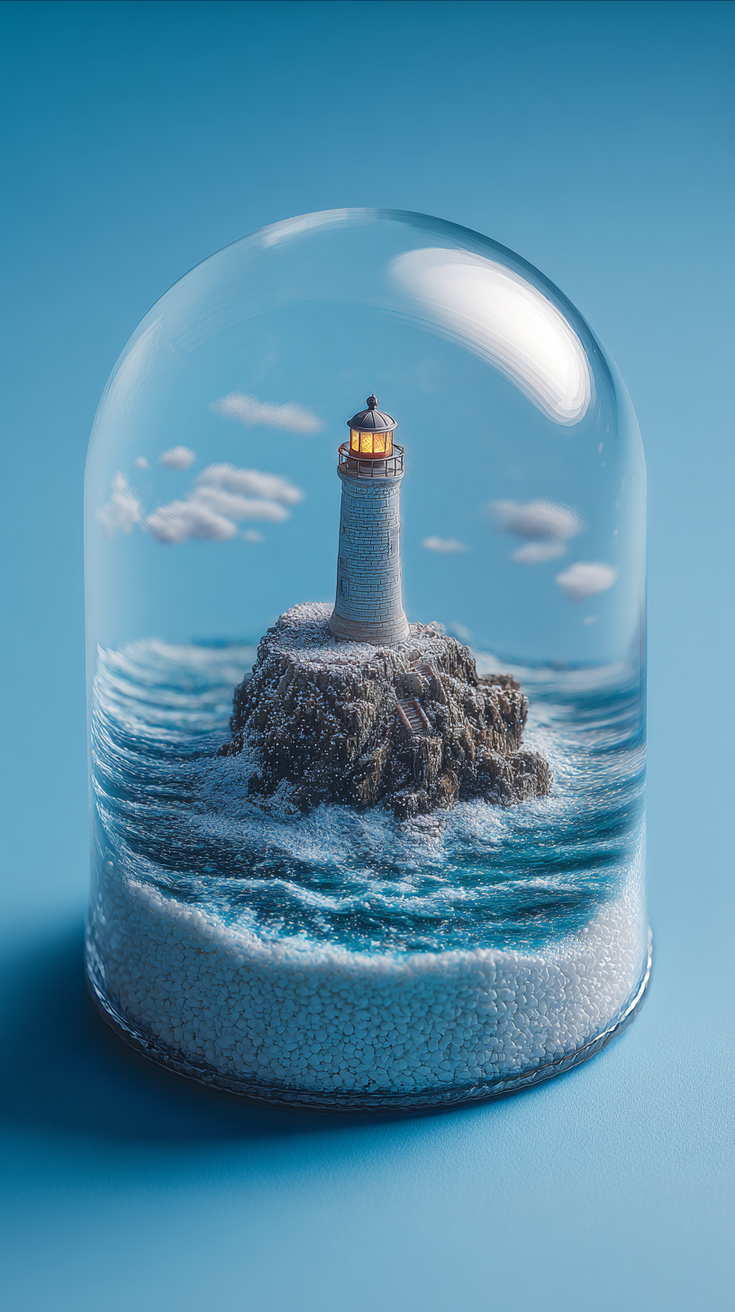 fond d'écran Boule à neige iphone 16 pro max télécharger gratuit