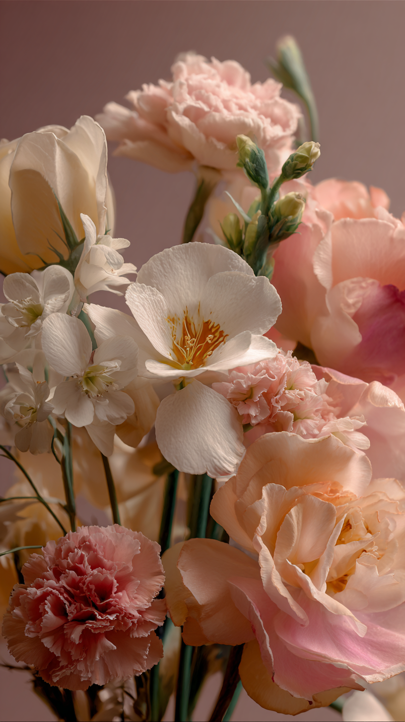 fond d'écran Bouquet de fleurs téléphone Asus gratuit