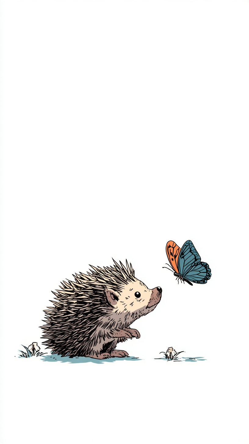 fond d'écran Hérisson téléphone Realme télécharger gratuit