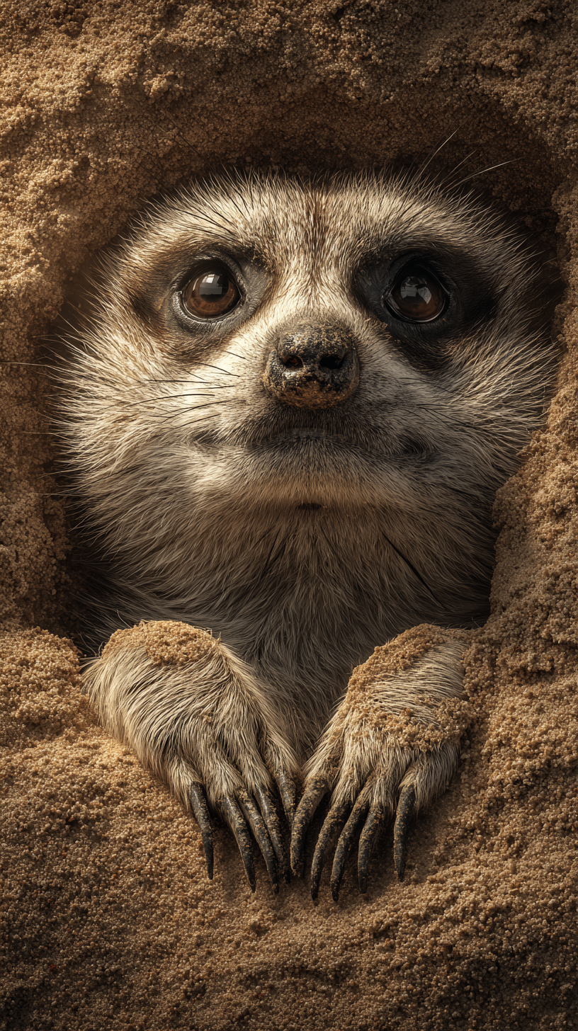 fond d'écran Suricate pour tablette android gratuit