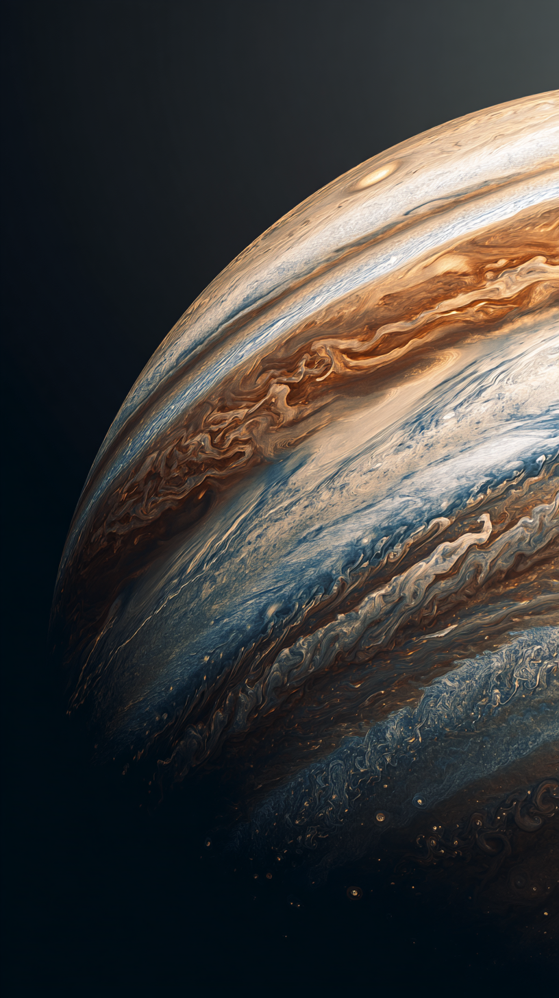 fond d'écran Jupiter iphone original télécharger gratuit