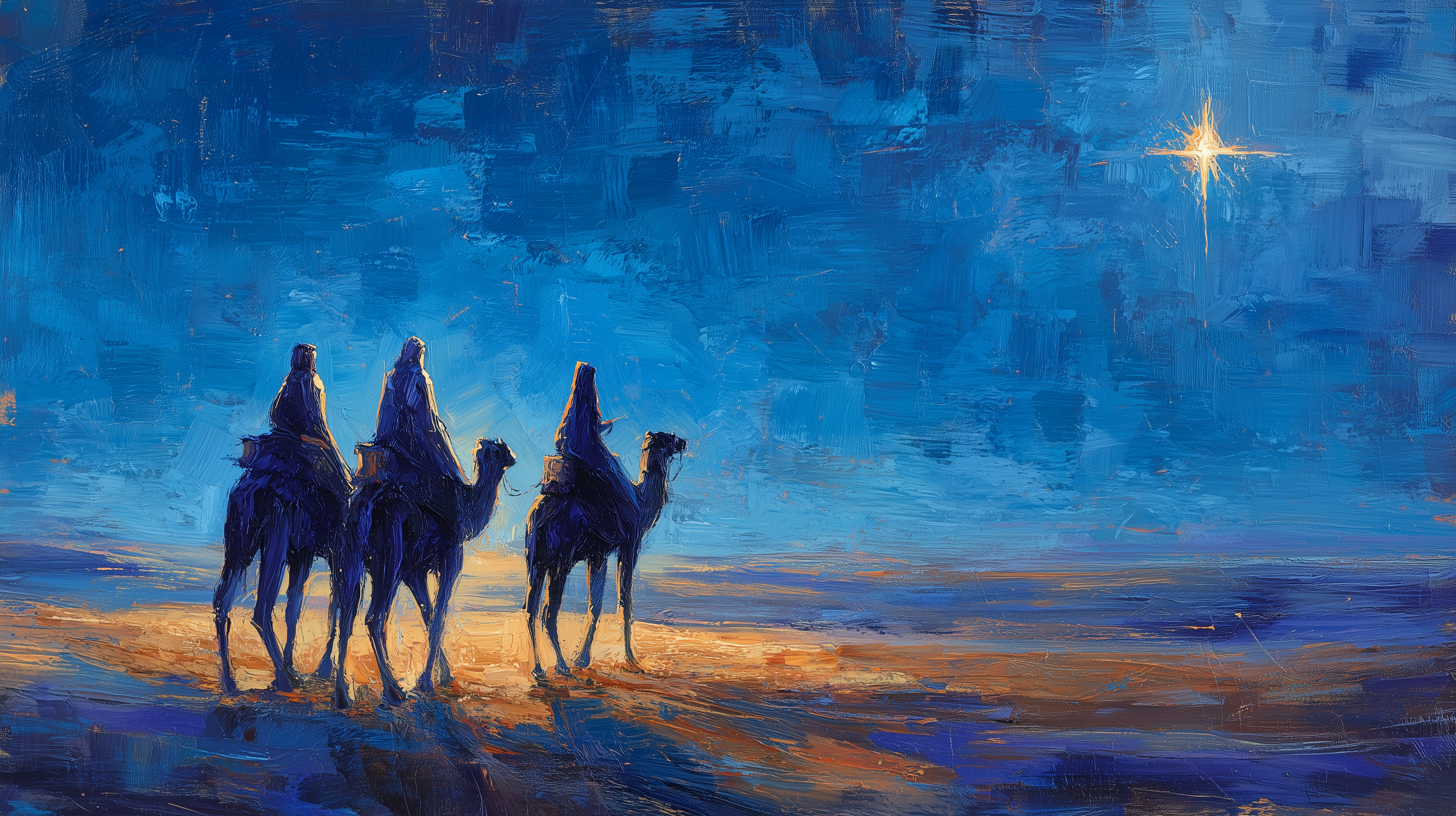 fond d'écran Étoile de Bethléem ultra large téléchargement gratuit