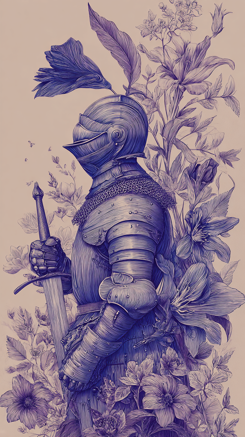 fond d'écran Chevalier iphone 14 télécharger gratuit