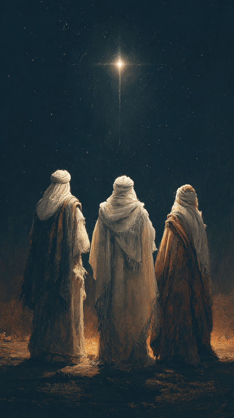 photo fond d'écran Étoile de Bethléem iphone gratuit