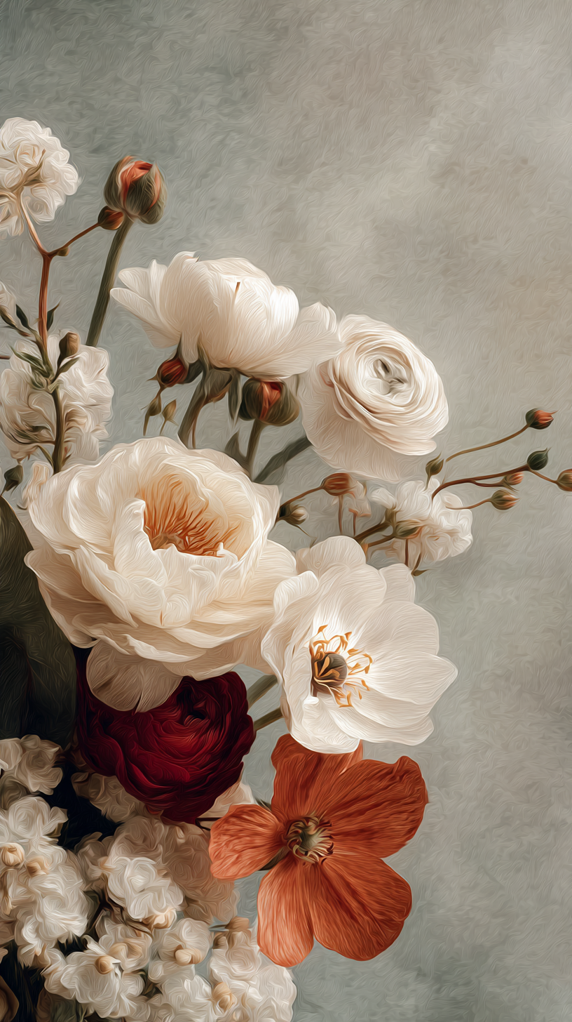 fond d'écran Bouquet de fleurs iphone 4k télécharger gratuit