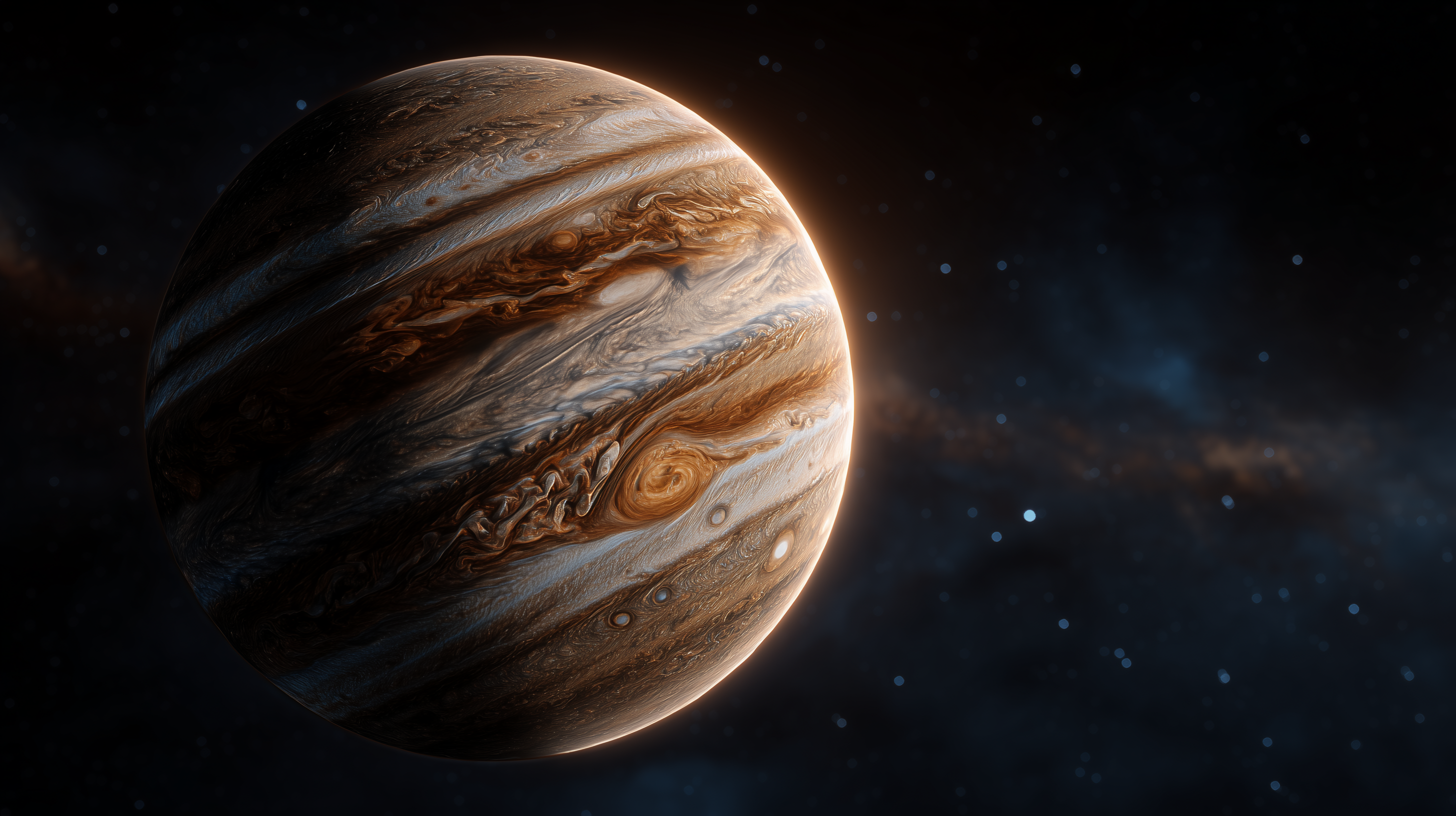 fond d'écran Jupiter windows 11 1920x1080 téléchargement gratuit