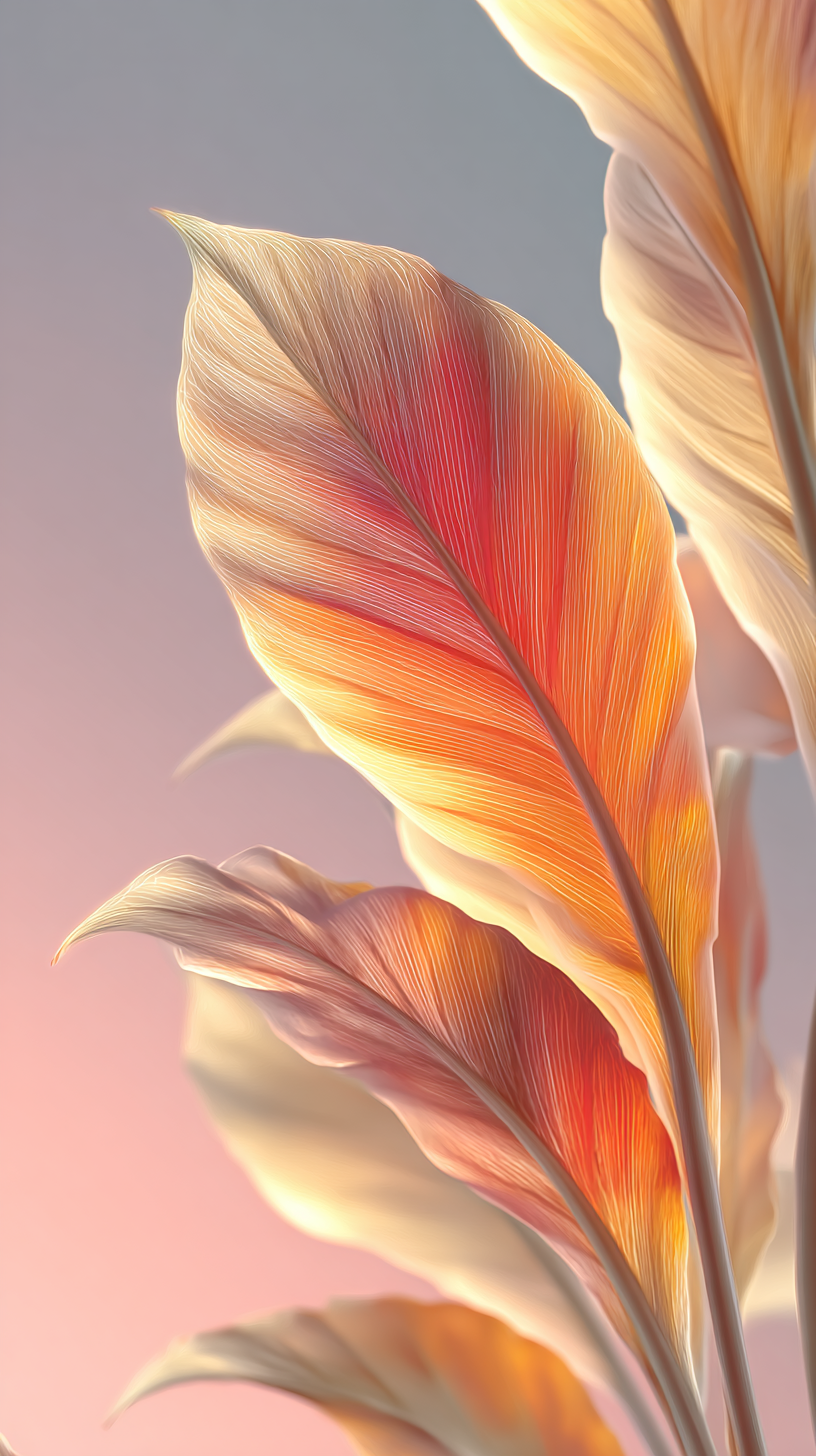 fond d'écran Feuilles iphone 4k télécharger gratuit