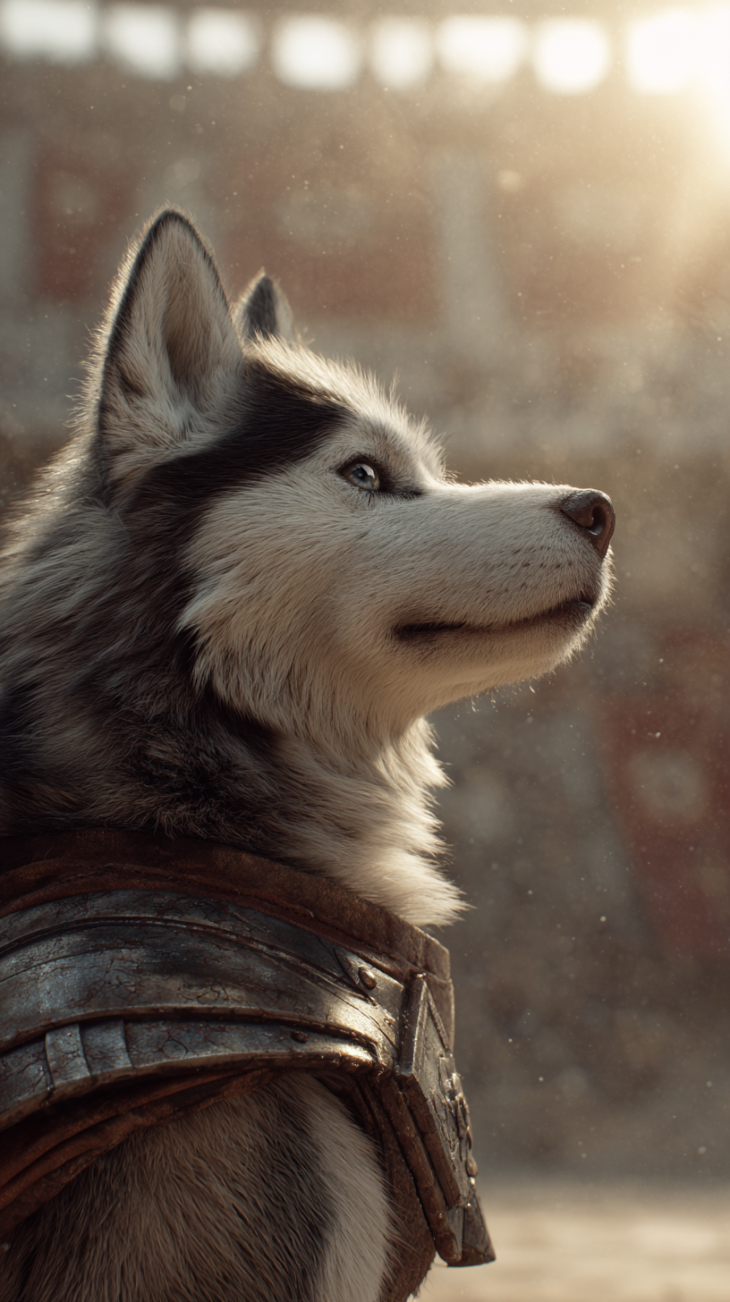 fond d'écran Husky gratuit android gratuit