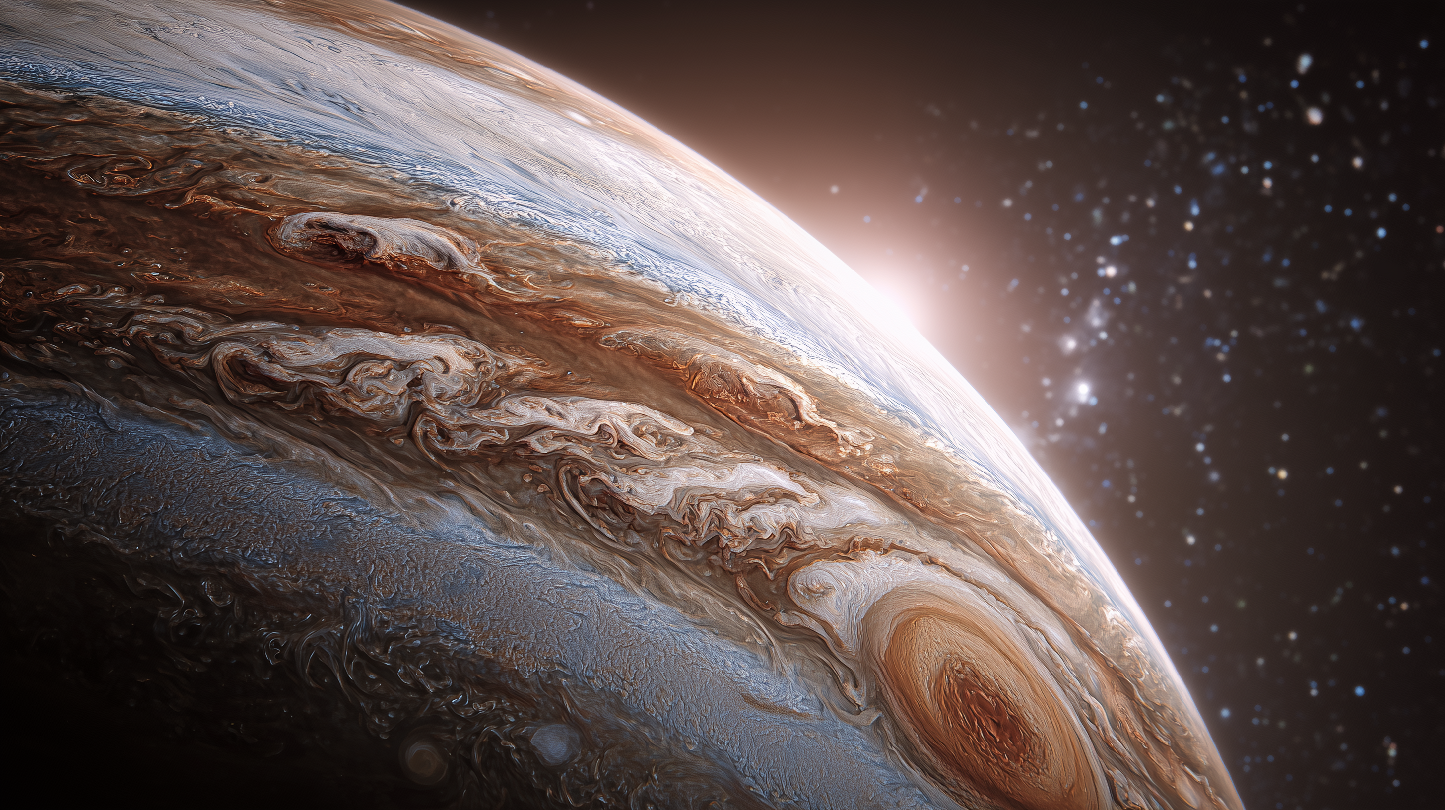 fond d'écran Jupiter pc windows 11 téléchargement gratuit