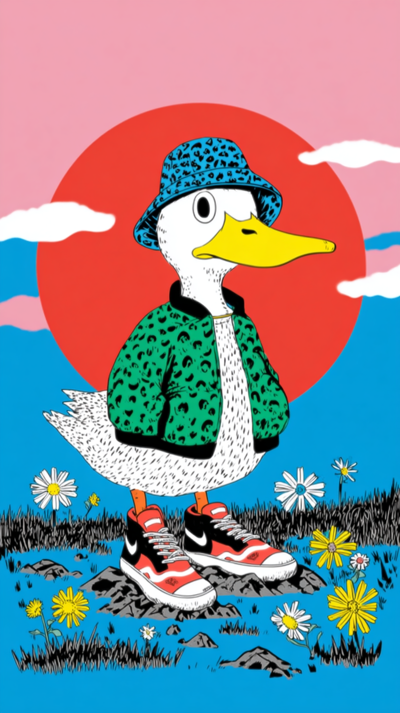 fond d'écran Canard iphone 15 télécharger gratuit