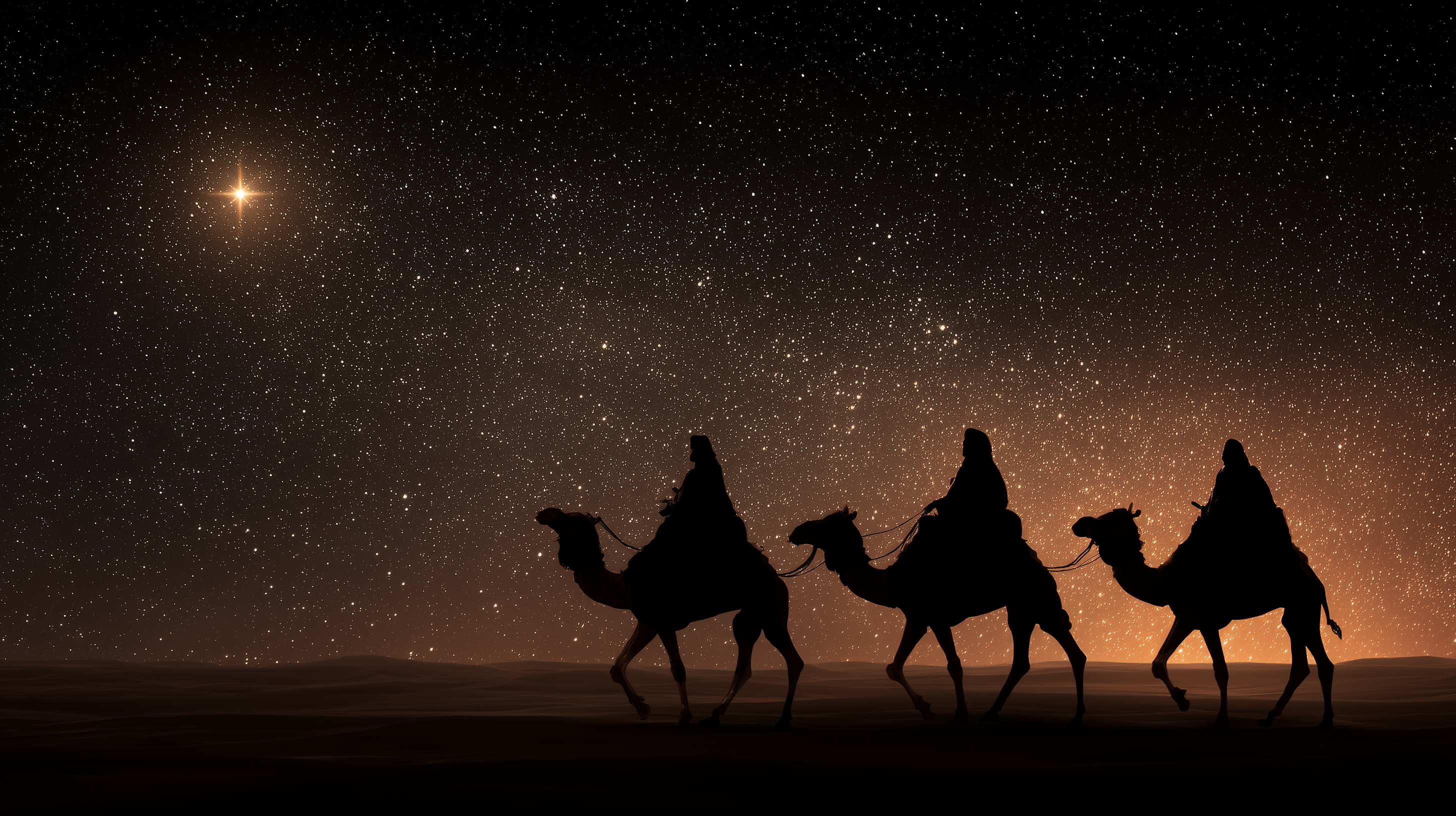 fond d'écran Étoile de Bethléem 2560x1440 hd téléchargement gratuit
