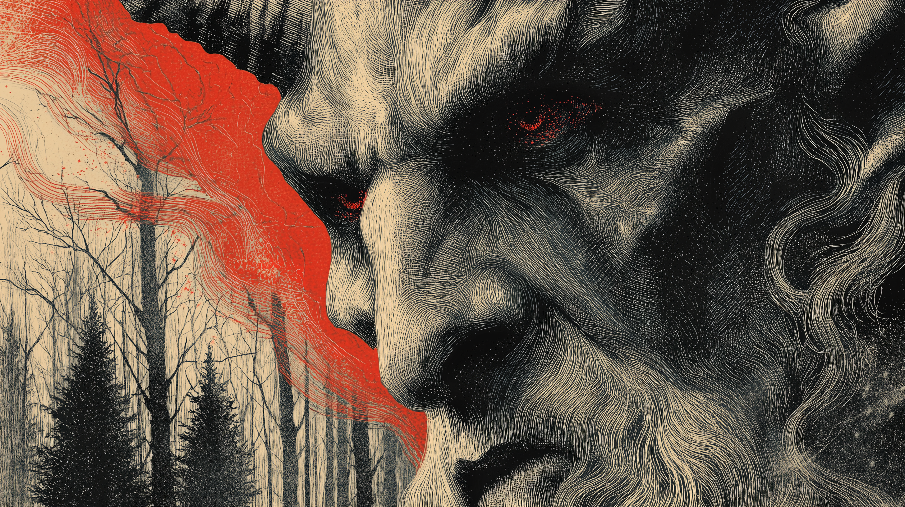 fond d'écran Krampus 5k téléchargement gratuit