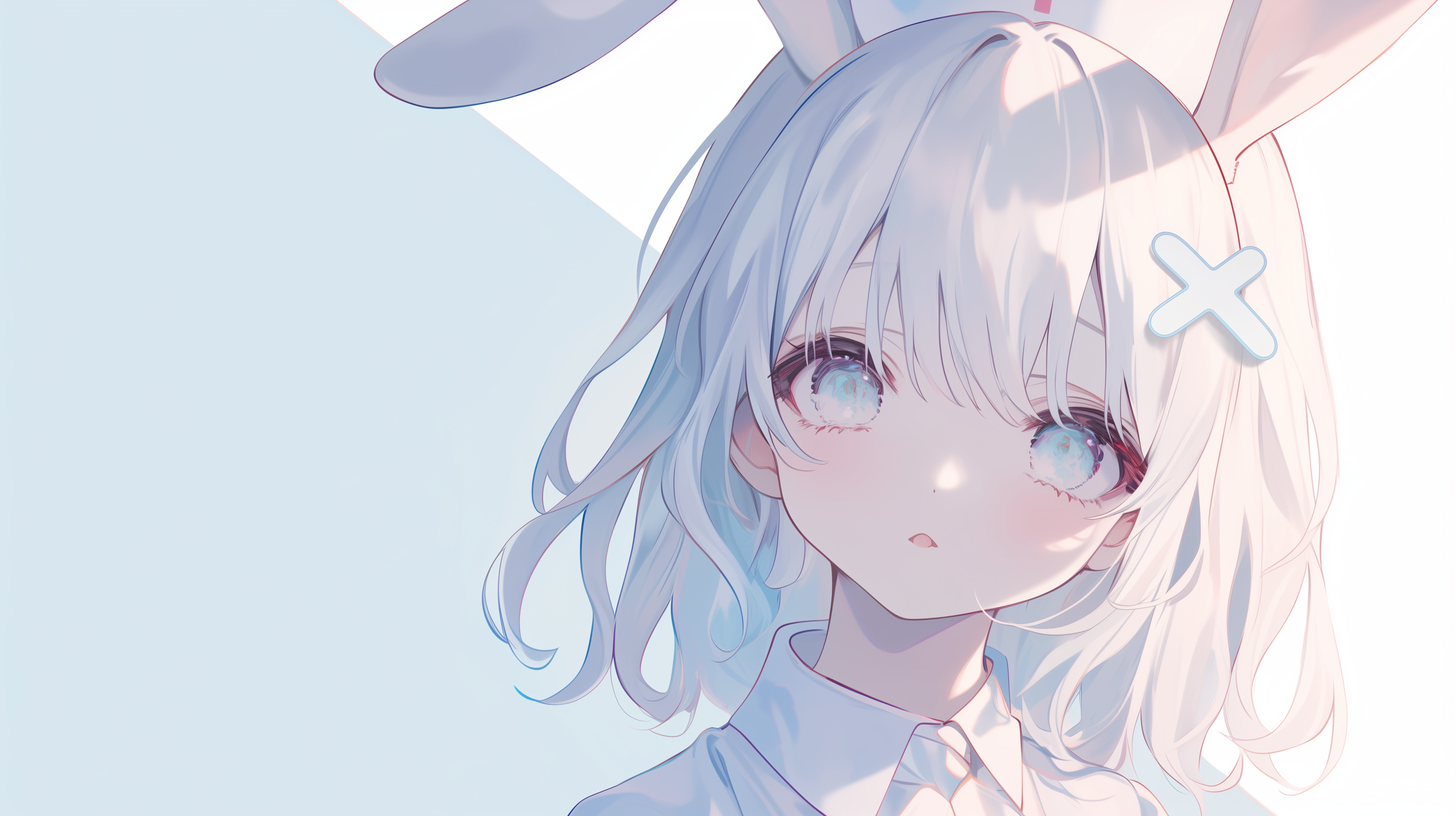 windows 10 fond d'écran fille lapin téléchargement gratuit