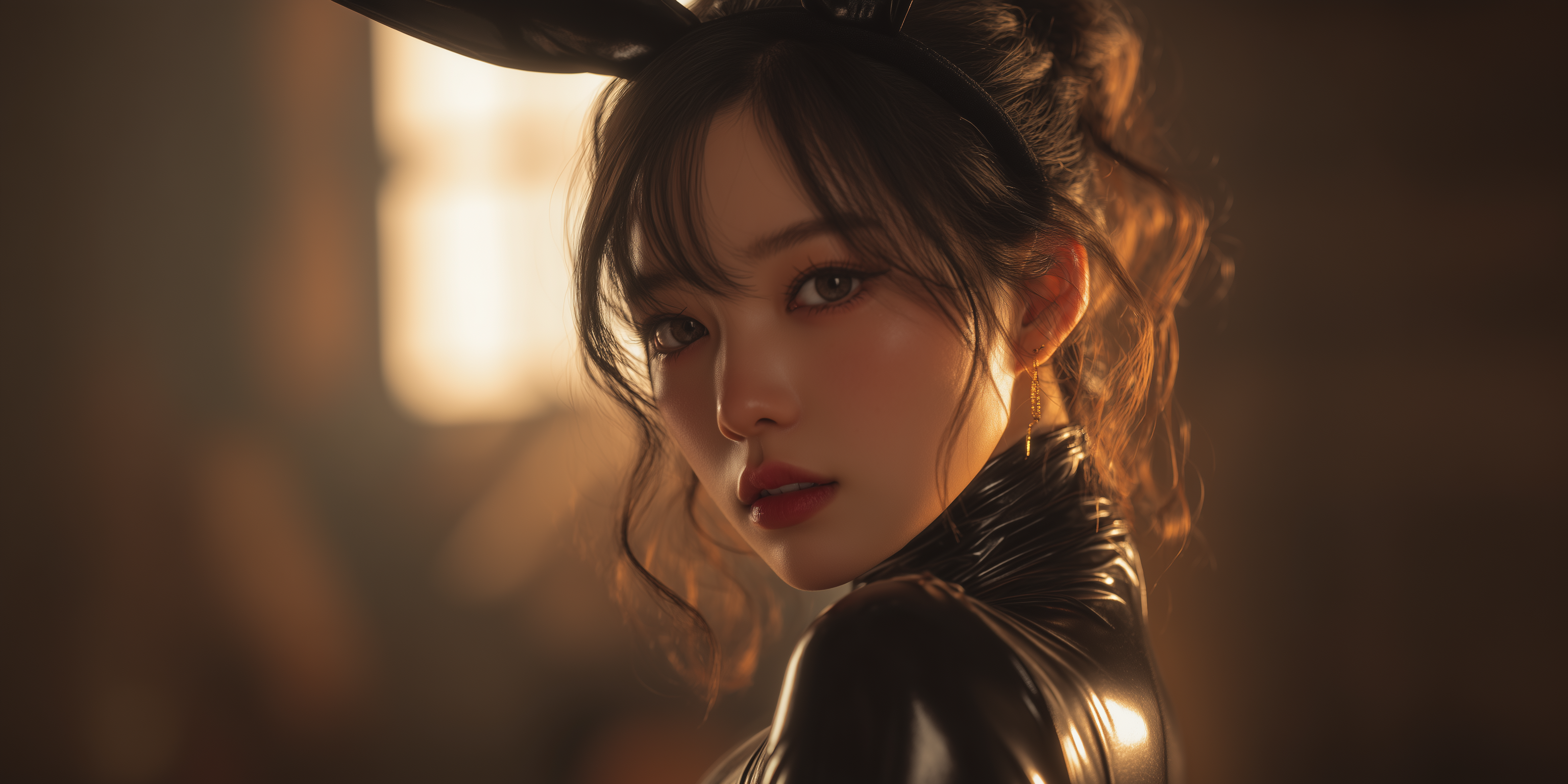 fond d'écran fille lapin 1920x1200 hd téléchargement gratuit