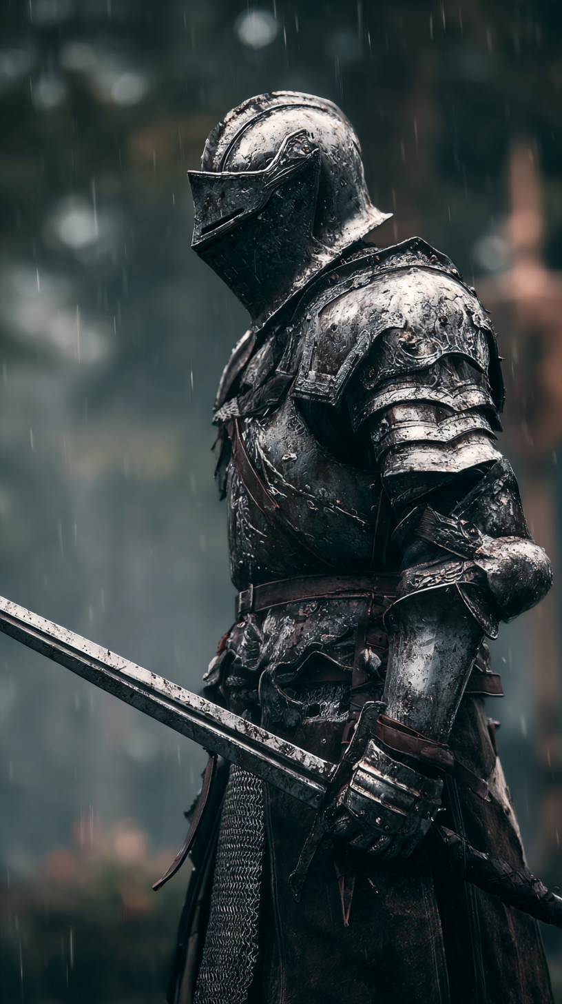 iphone fond d'écran Chevalier kawaii gratuit