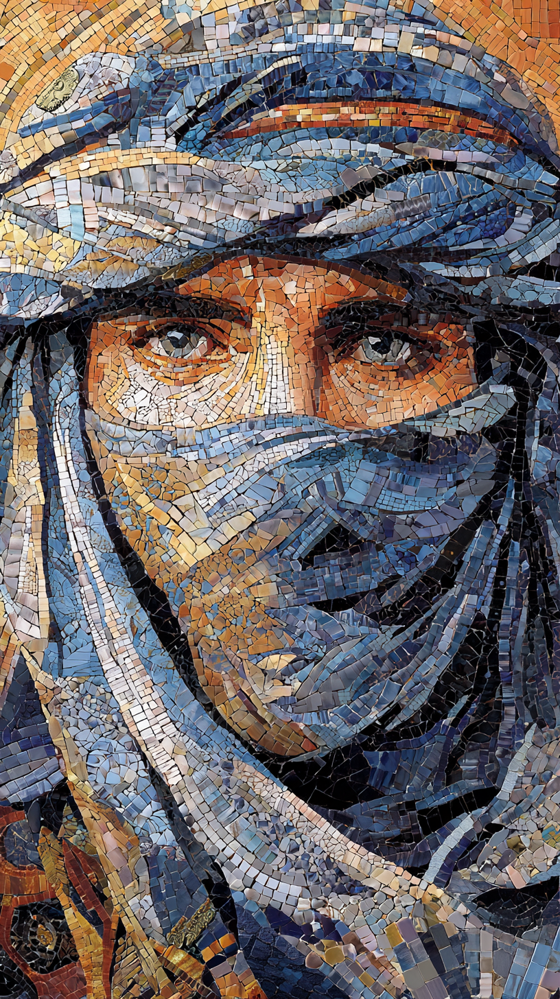 iphone fond d'écran Mosaïque kawaii gratuit