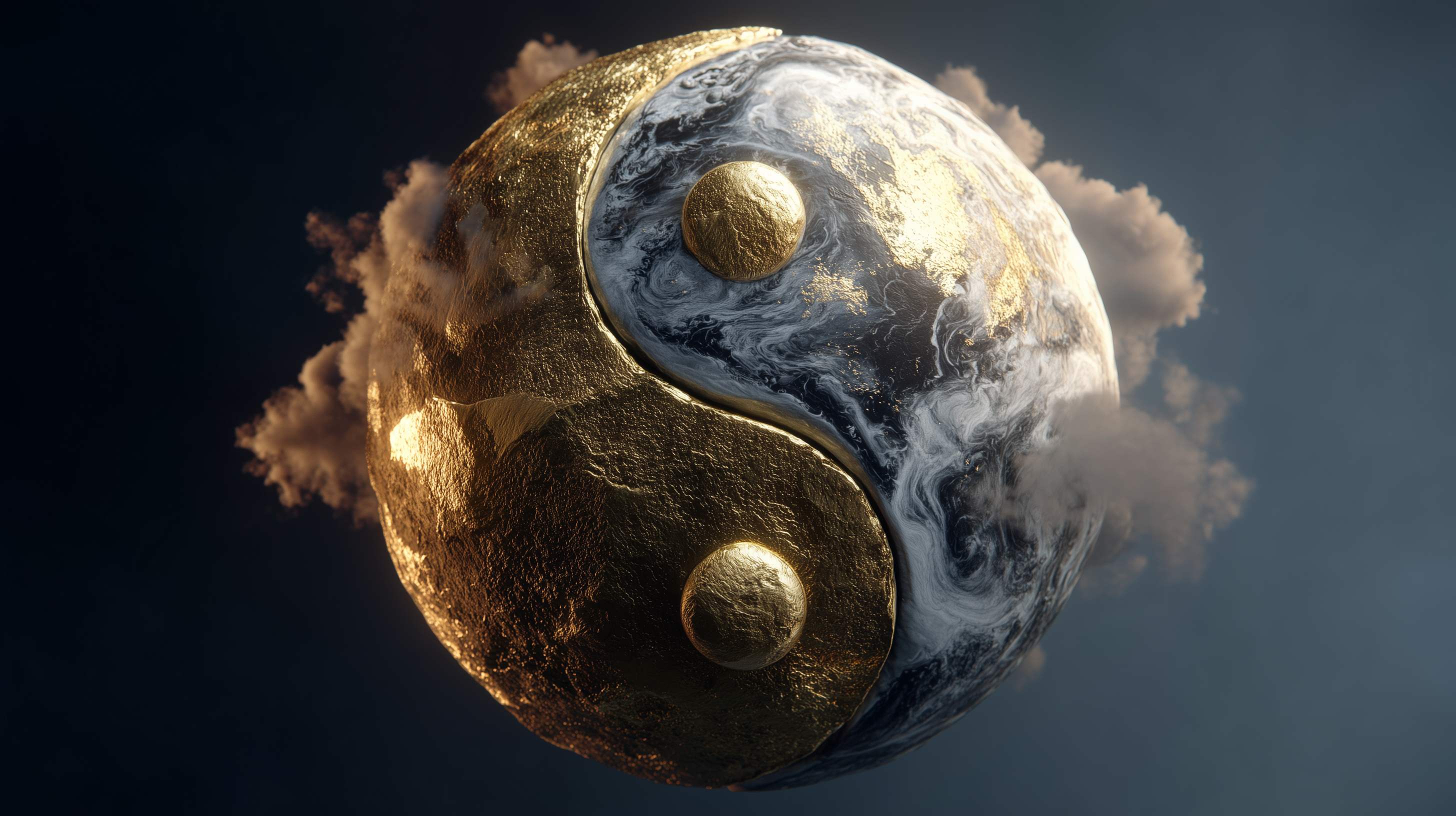 fond d'écran Yin et yang Asus téléchargement gratuit