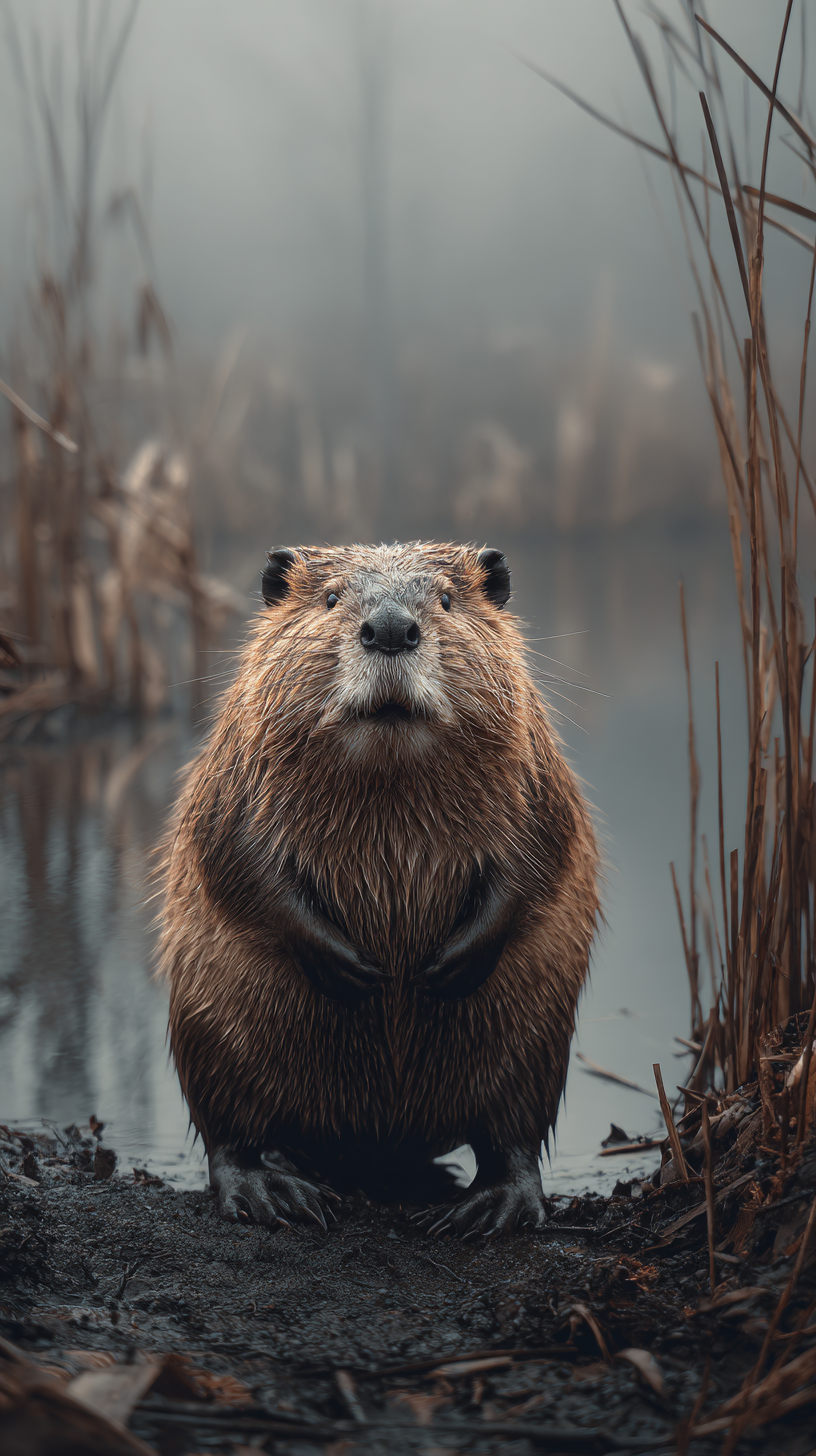 fond d'écran Castor téléphone Asus gratuit