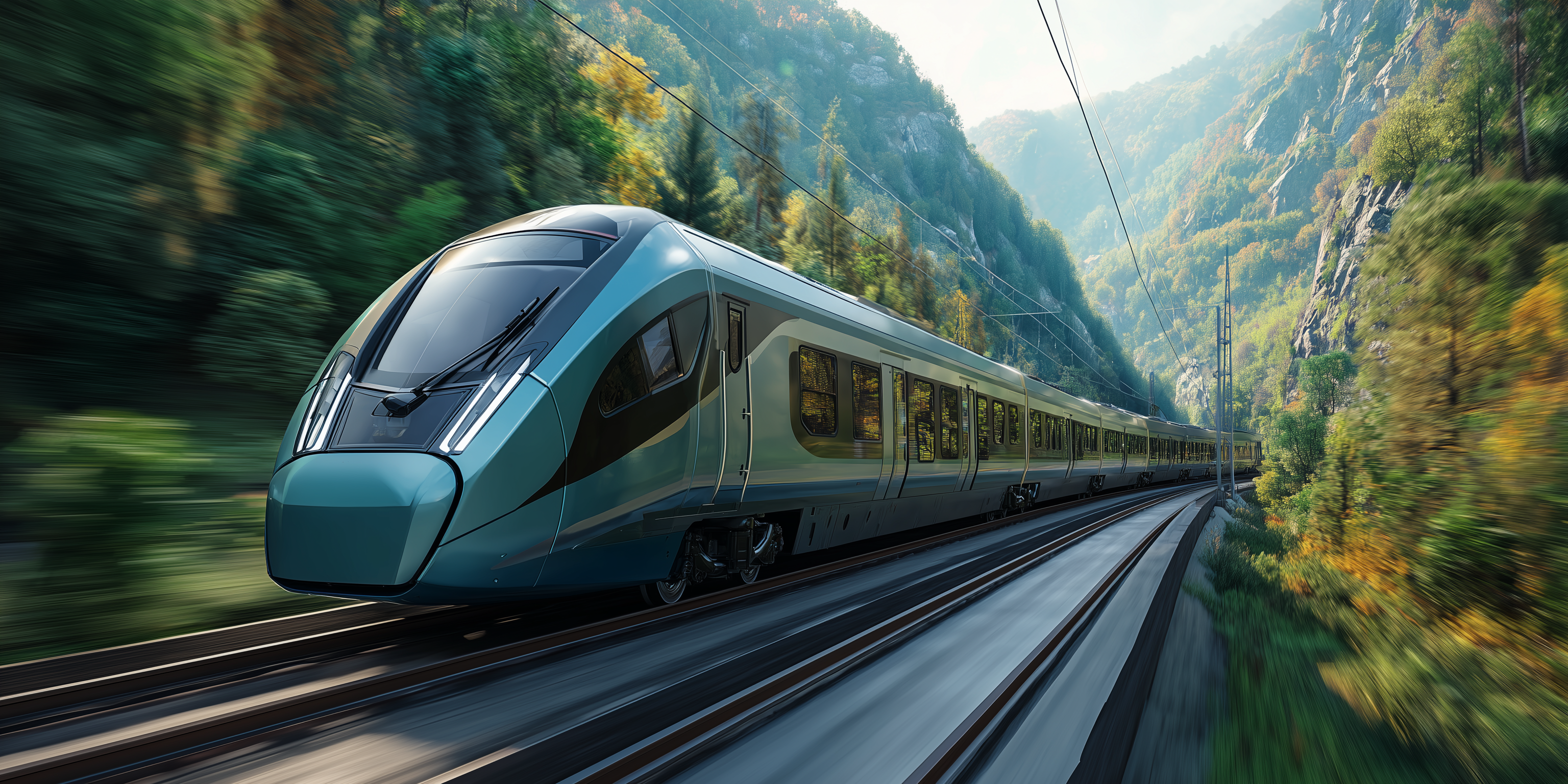 fond d'écran Train 3840x1080 téléchargement gratuit