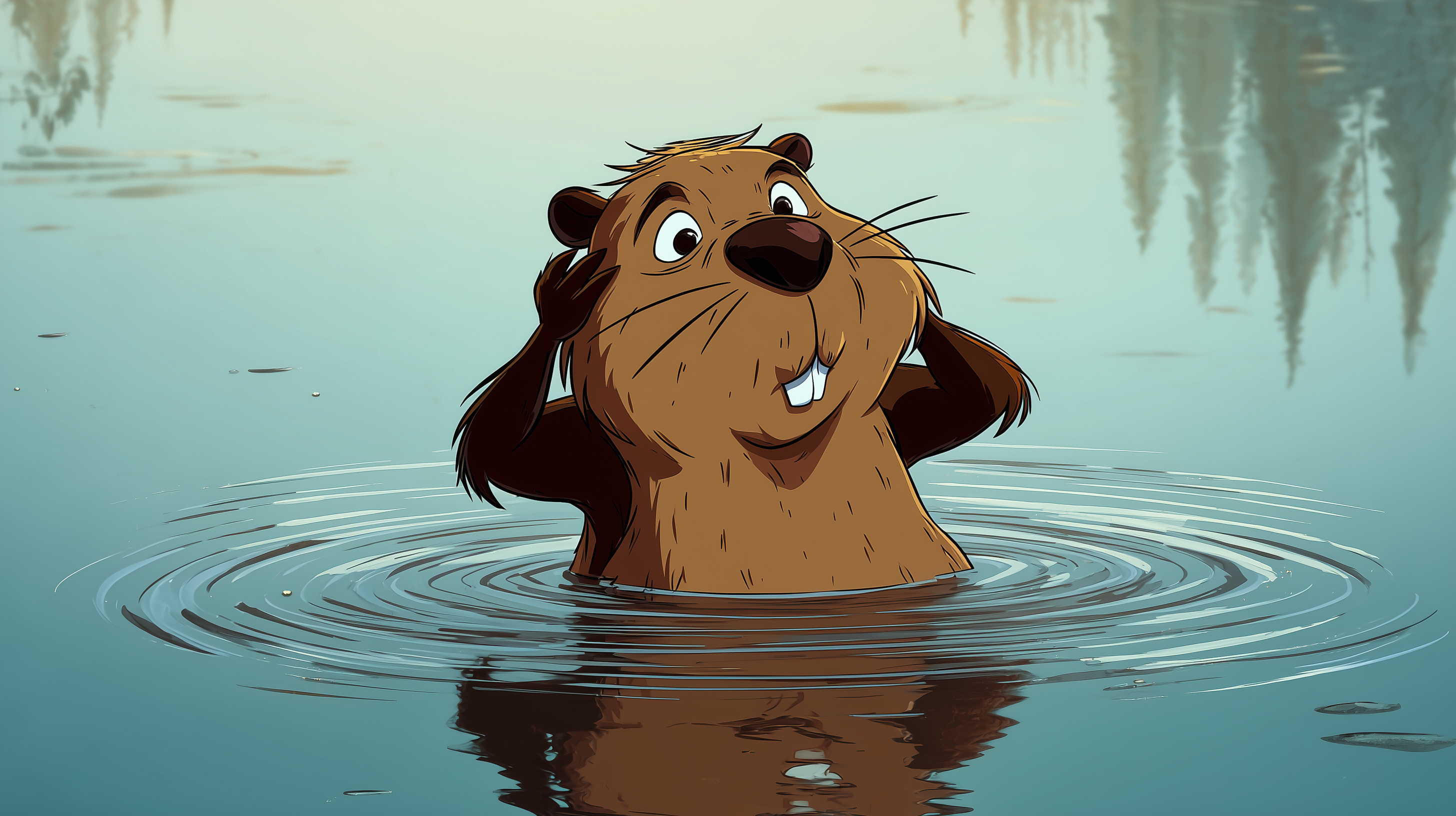 fond d'écran Castor Microsoft Surface téléchargement gratuit