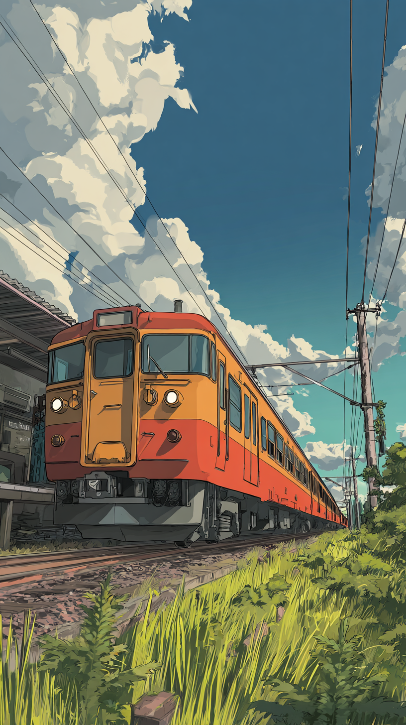 fond d'écran Train iphone 8 télécharger gratuit