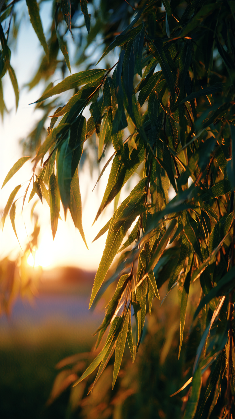 fond d'écran Saule iphone 15 télécharger gratuit