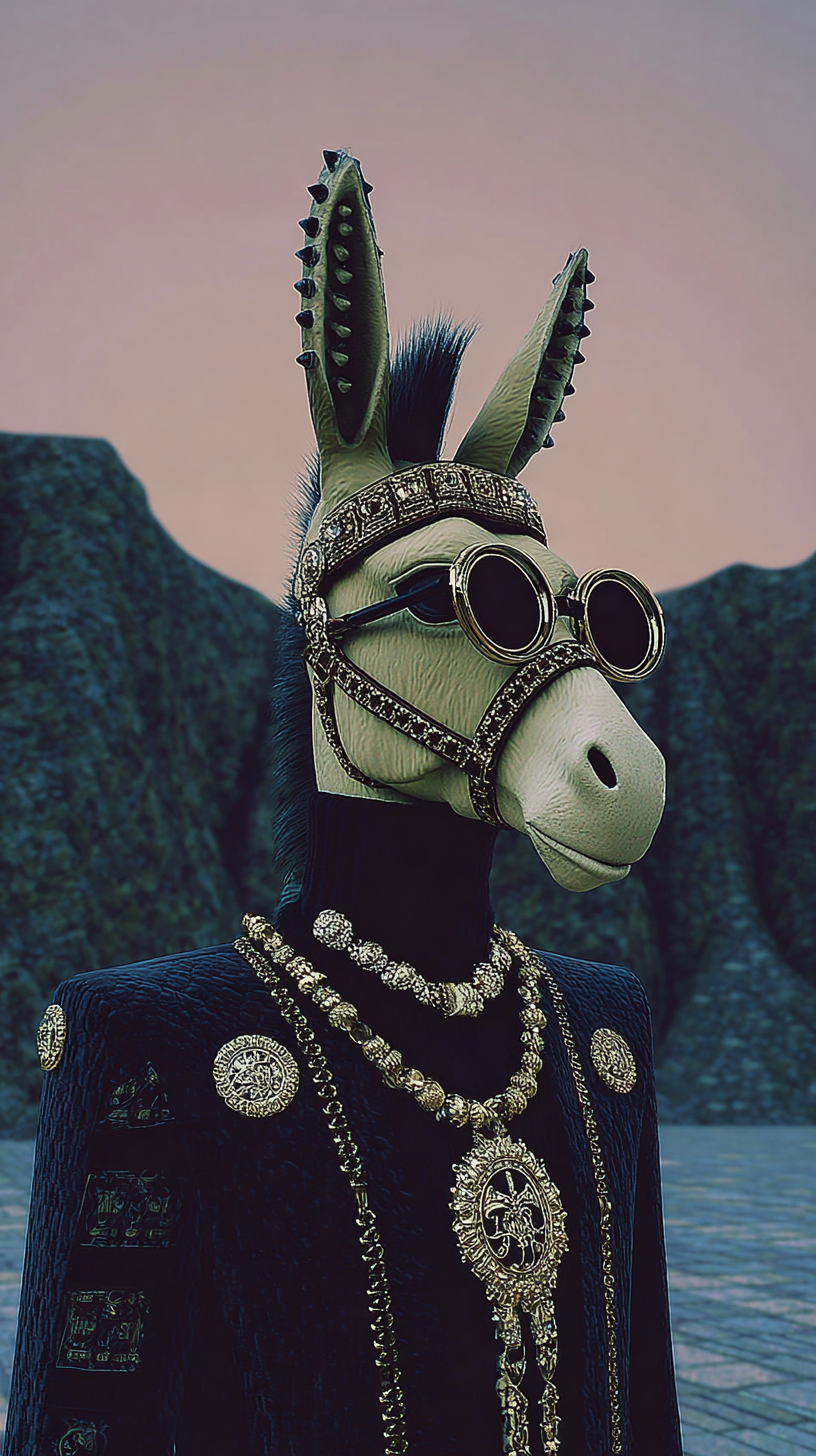 fond d'écran Âne iphone 17