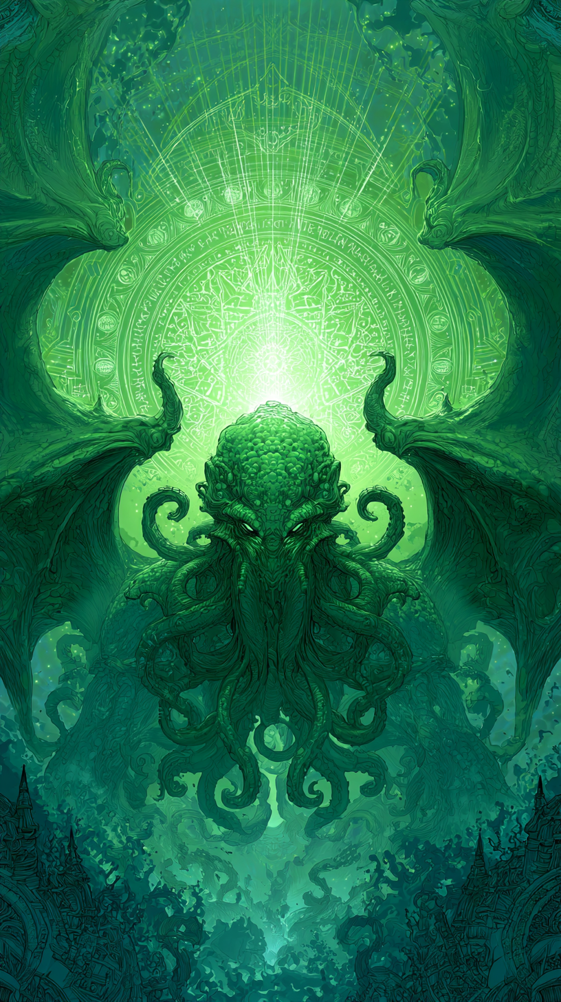 fond d'écran Cthulhu pour téléphone télécharger gratuit