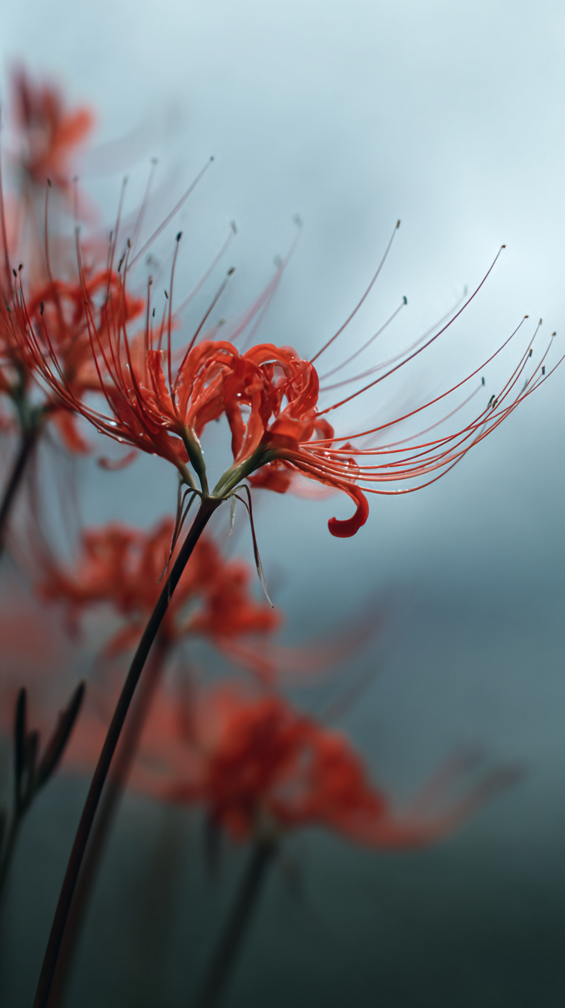 fond d'écran Lycoris radiata iphone original télécharger gratuit