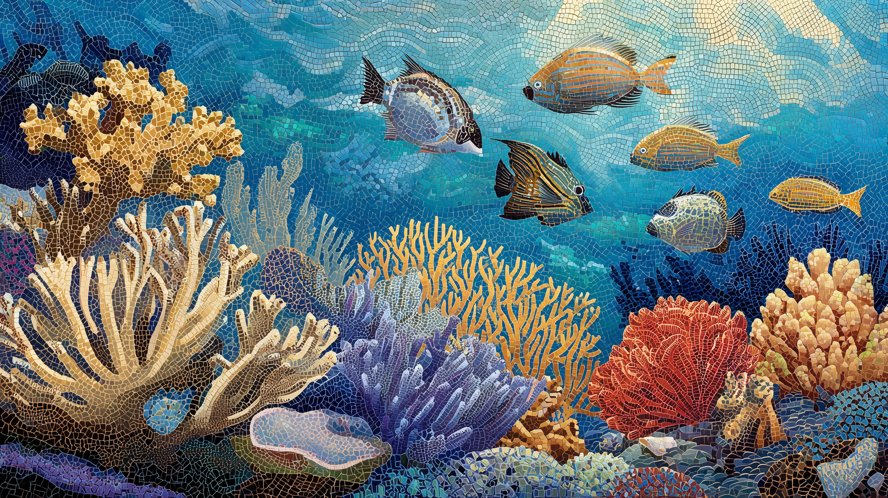 fond d'écran Mosaïque pc téléchargement gratuit