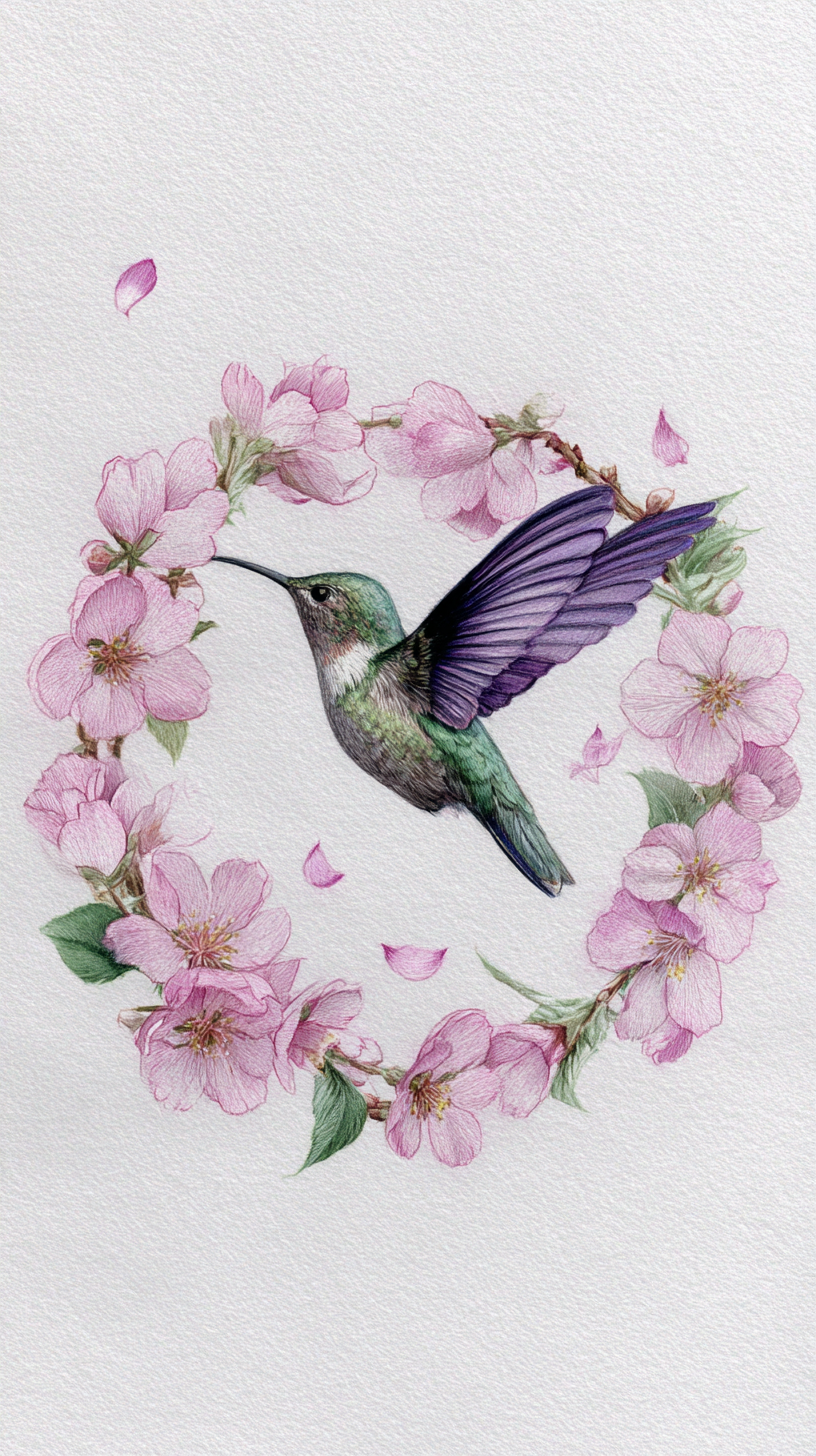 fond d'écran Trochilidae iphone 14 télécharger gratuit