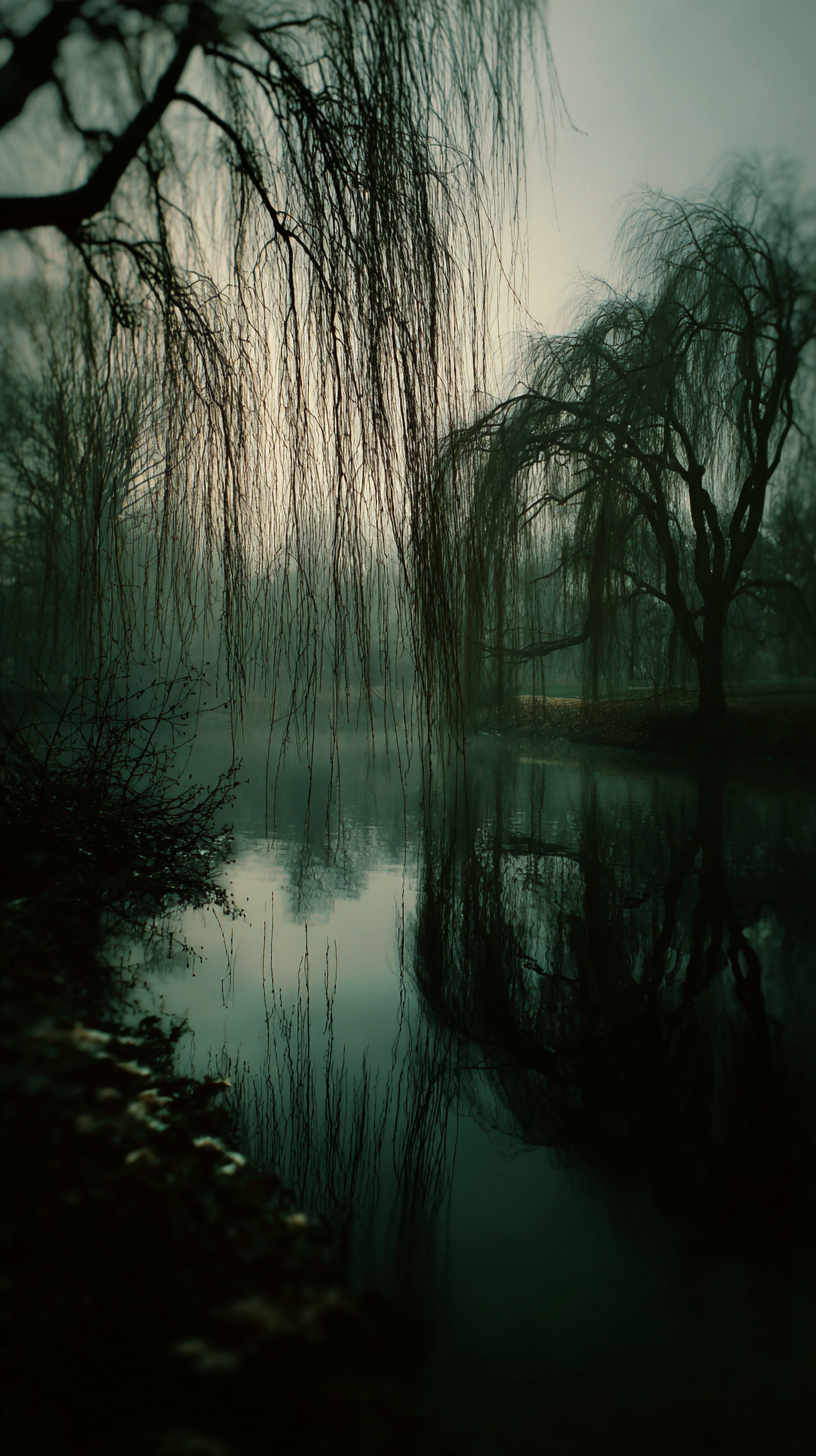 fond d'écran Saule iphone 15 télécharger gratuit