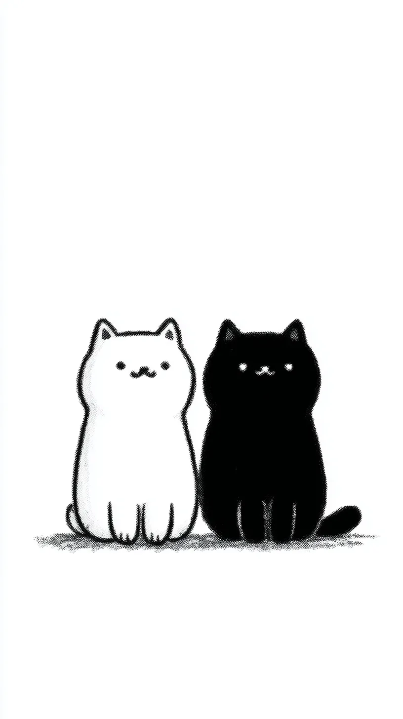 fond d'écran Noir et Blanc updated iphone 13 gratuit