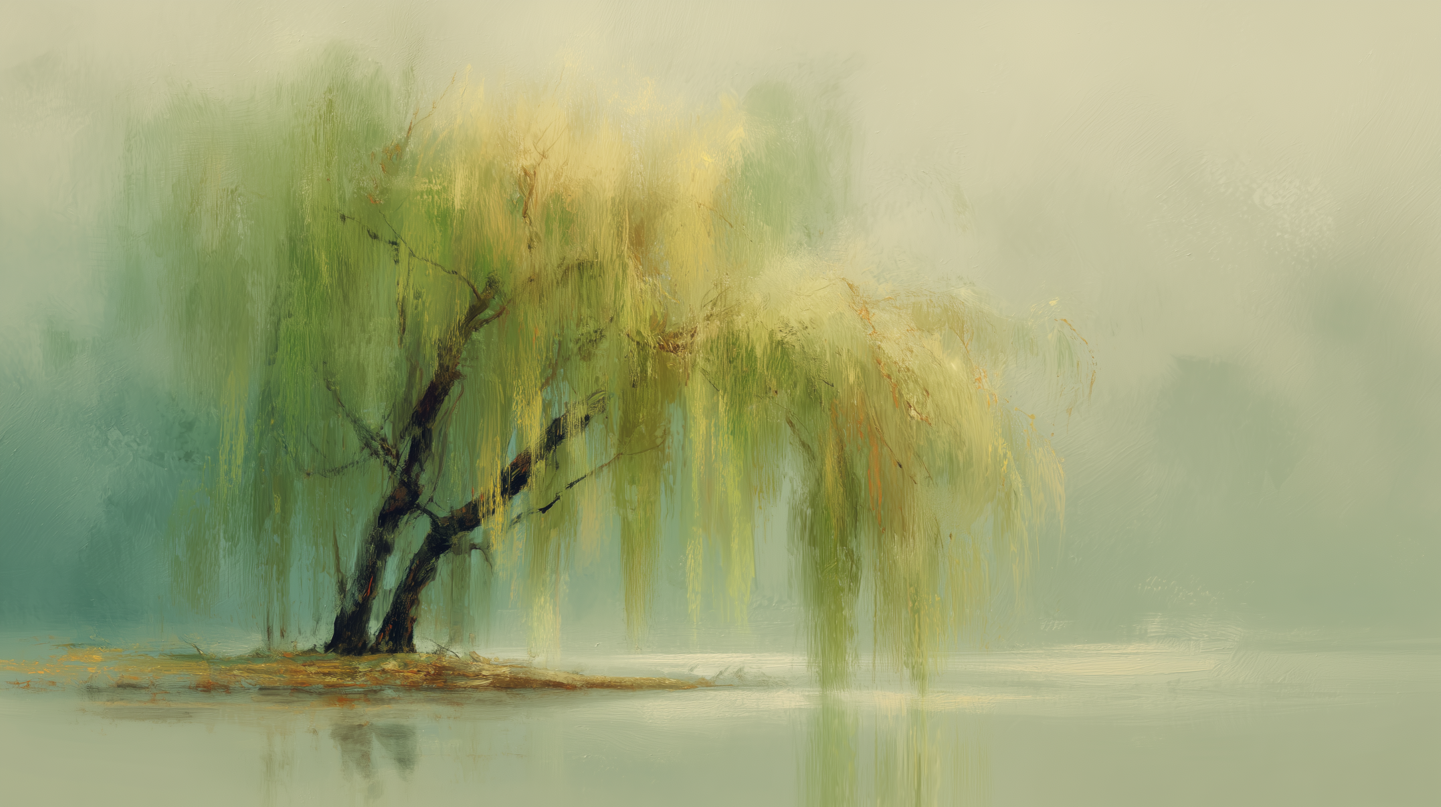 fond d'écran Saule 4k windows 11 téléchargement gratuit