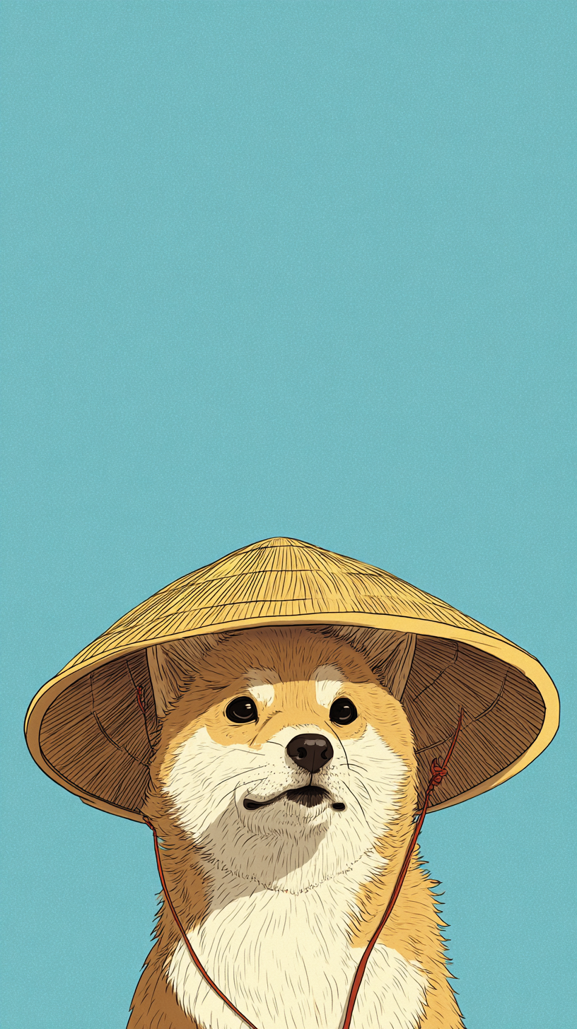 fond d'écran Shiba inu téléphone samsung gratuit télécharger gratuit