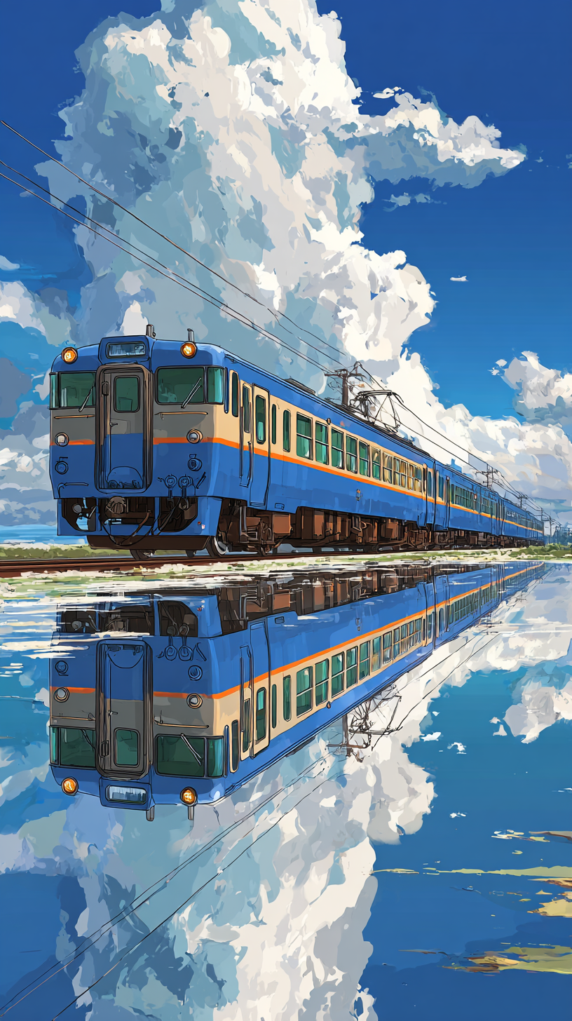 fond d'écran Train iphone 14 pro max gratuit