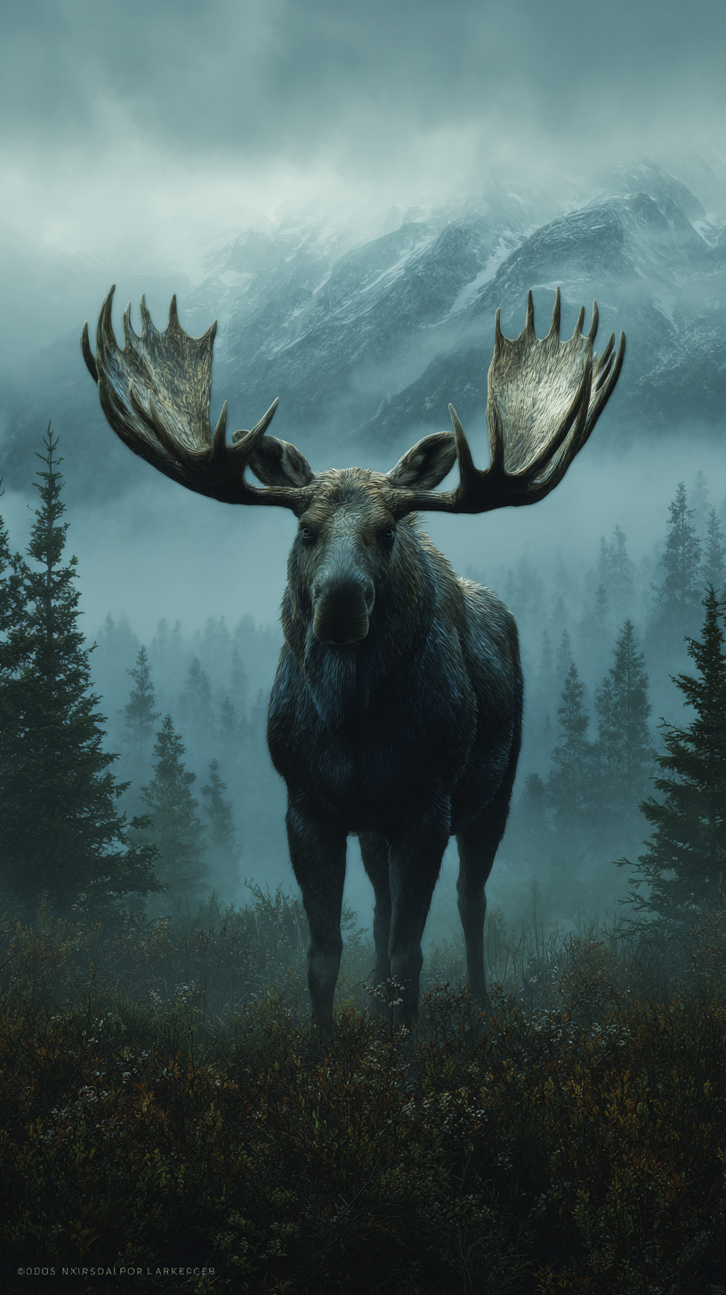 fond d'écran Alces alces android télécharger gratuit