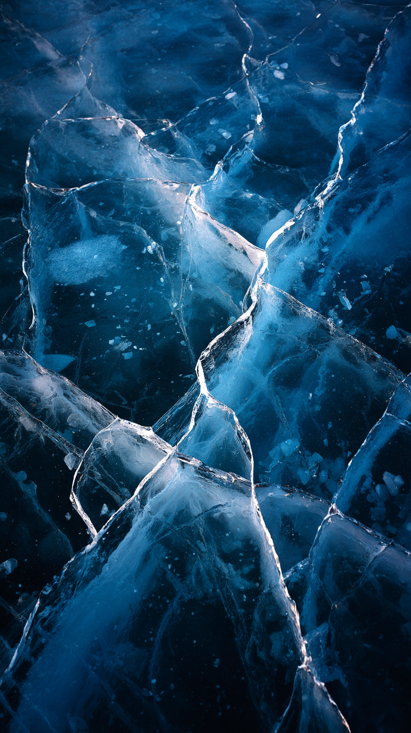 fond d'écran Glace iphone 17 pro gratuit