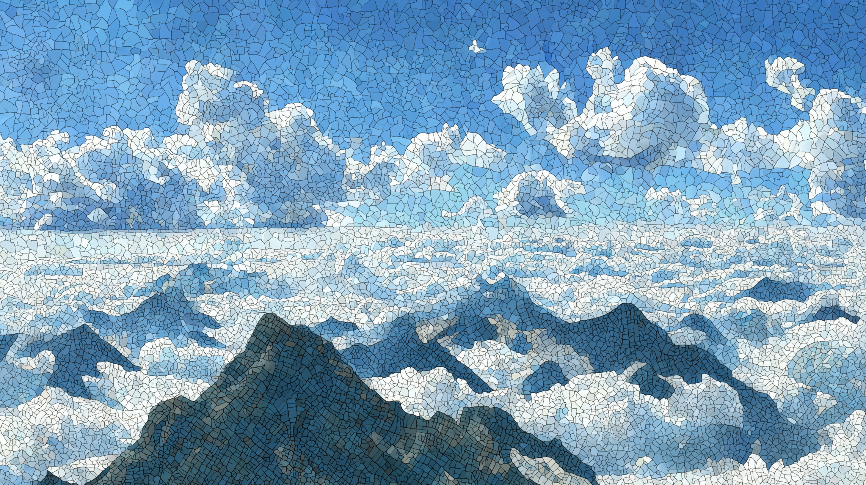 fond d'écran Mosaïque 5120x2880 téléchargement gratuit