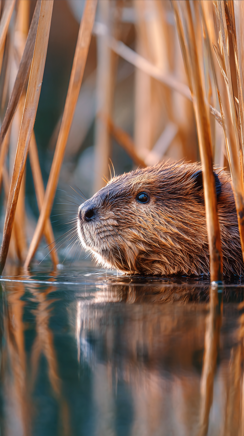 fond d'écran Castor iphone x télécharger gratuit
