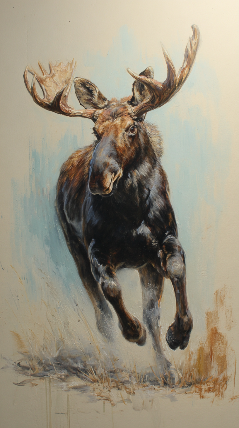 fond d'écran Alces alces iphone 4k gratuit