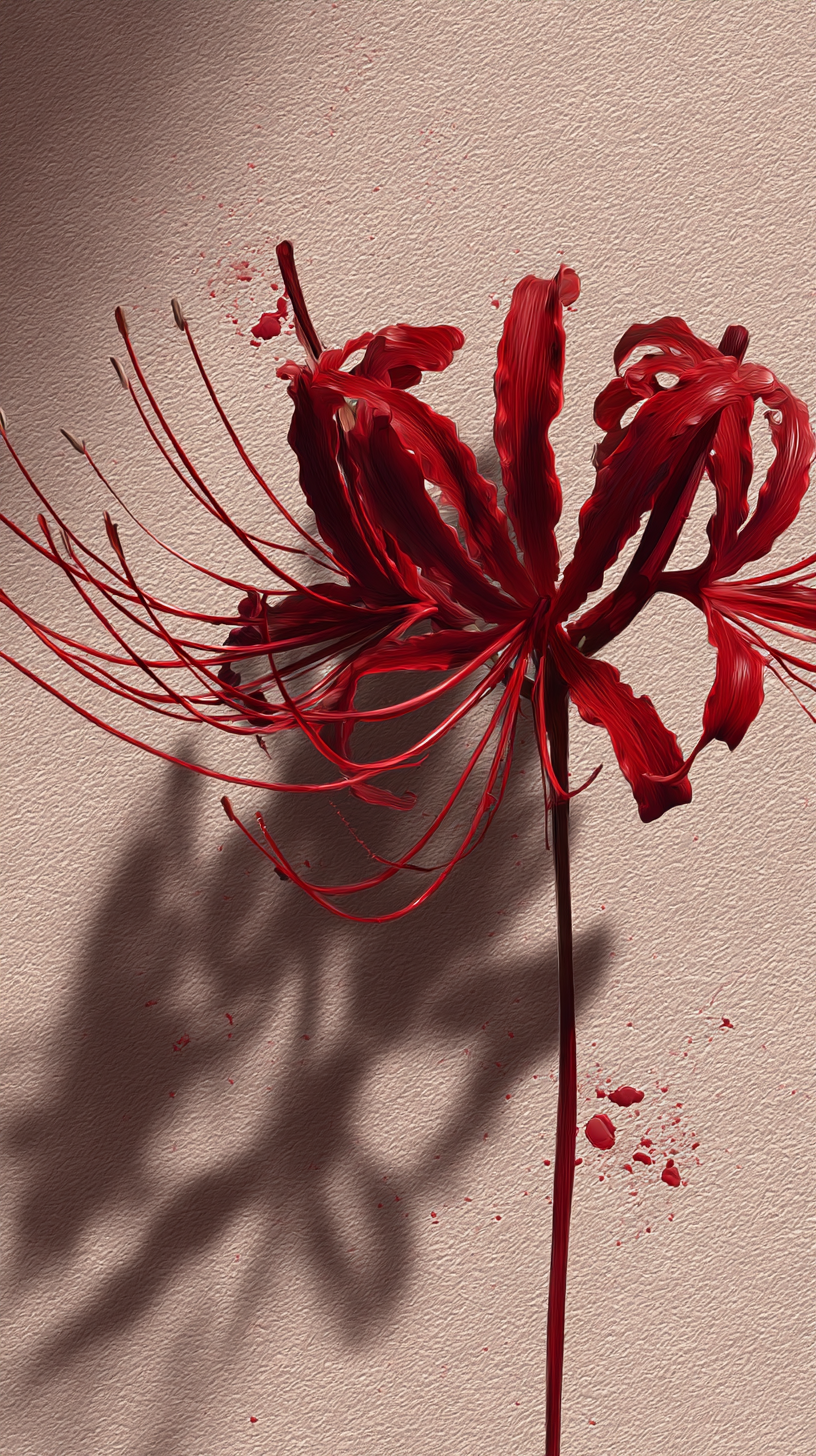 fond d'écran Lycoris radiata téléphone Sony télécharger gratuit