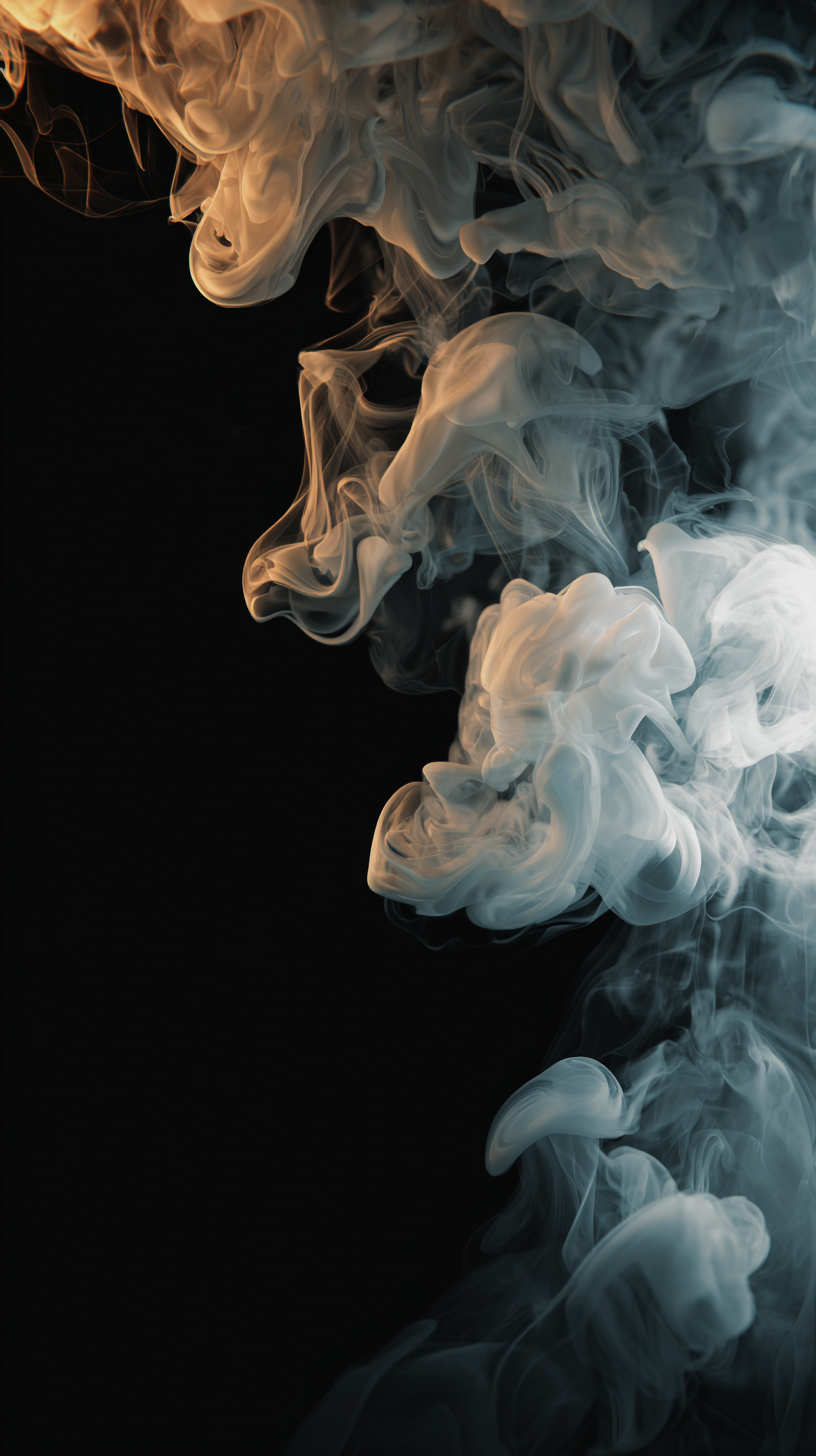 fond d'écran Fumée iphone 15 4k gratuit