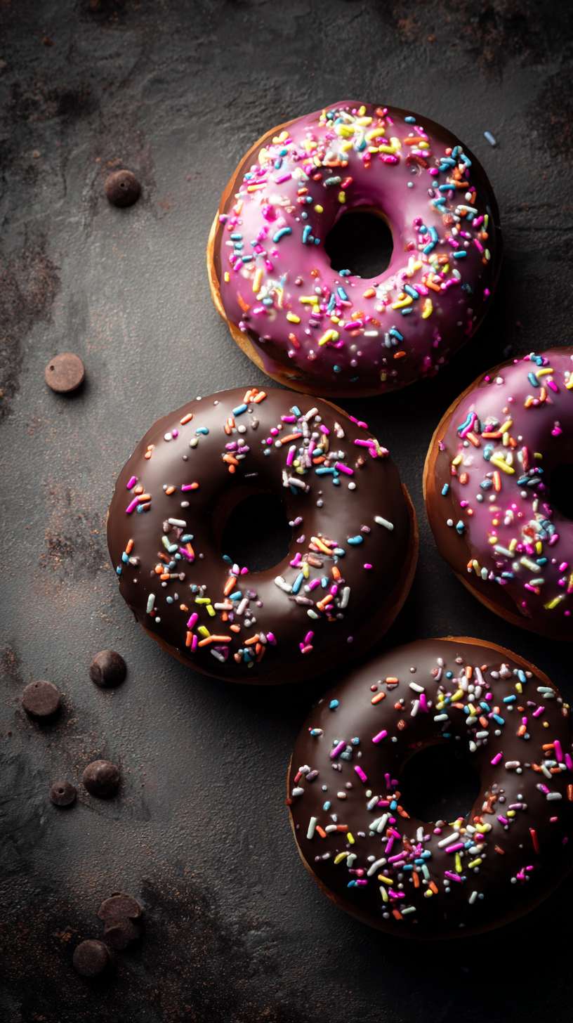 fond d'écran Donut téléphone Google gratuit