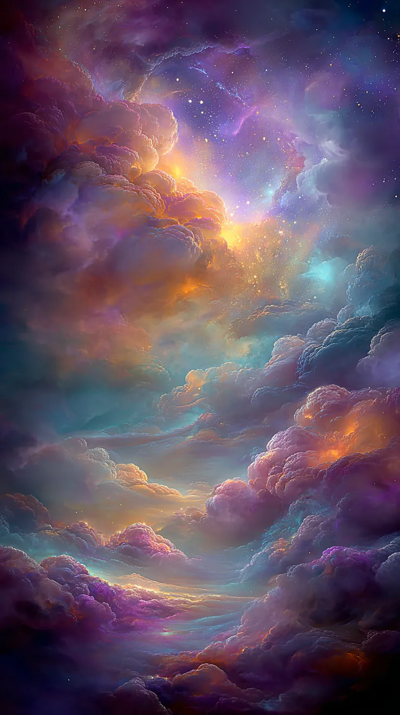 fond d'écran Galaxie updated pour iphone gratuit