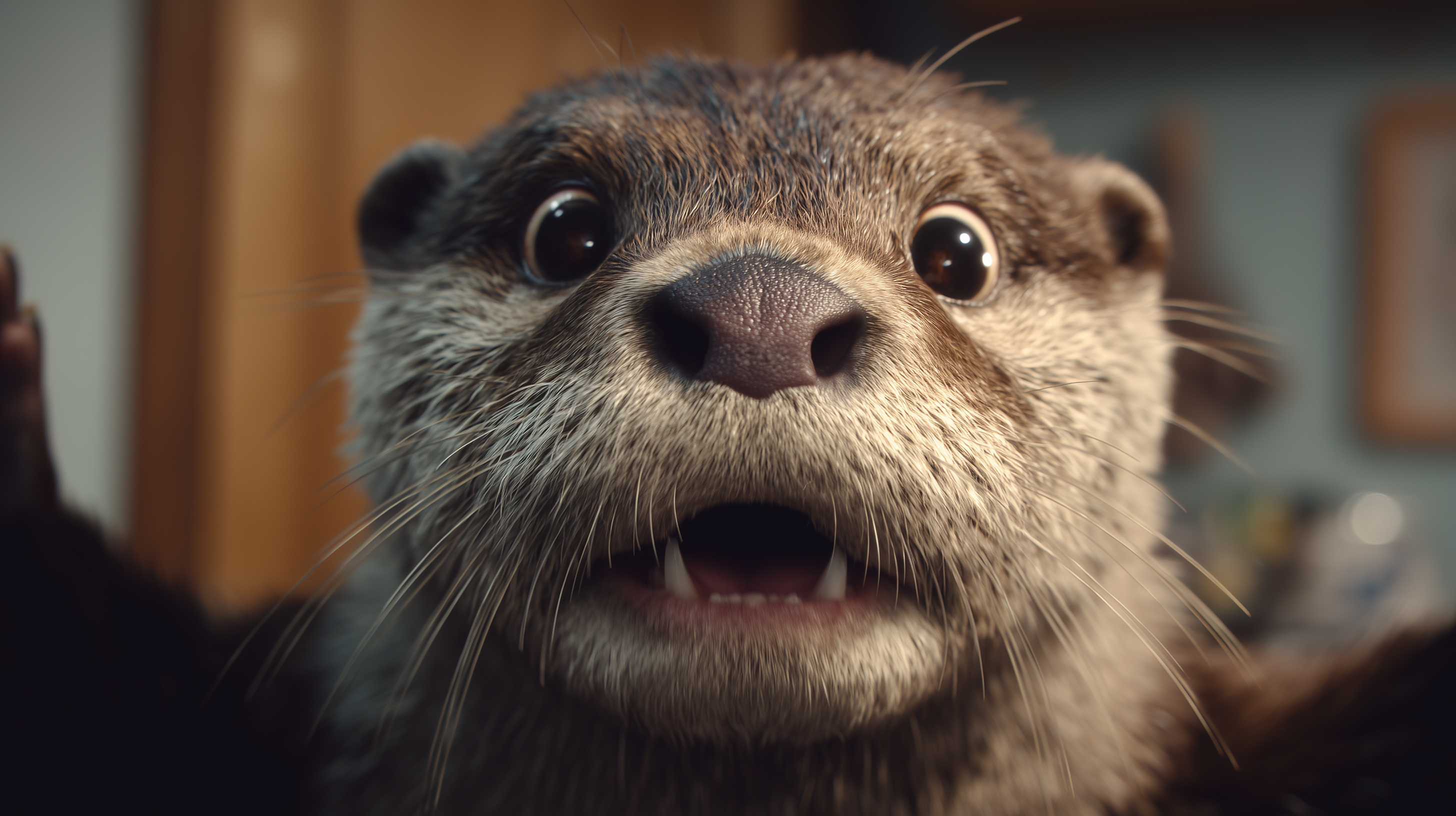 fond d'écran Loutre 3840x1440 téléchargement gratuit