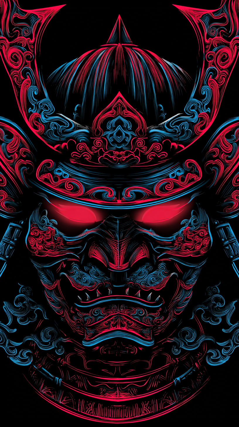 xiaomi fond d'écran Masque japonais gratuit