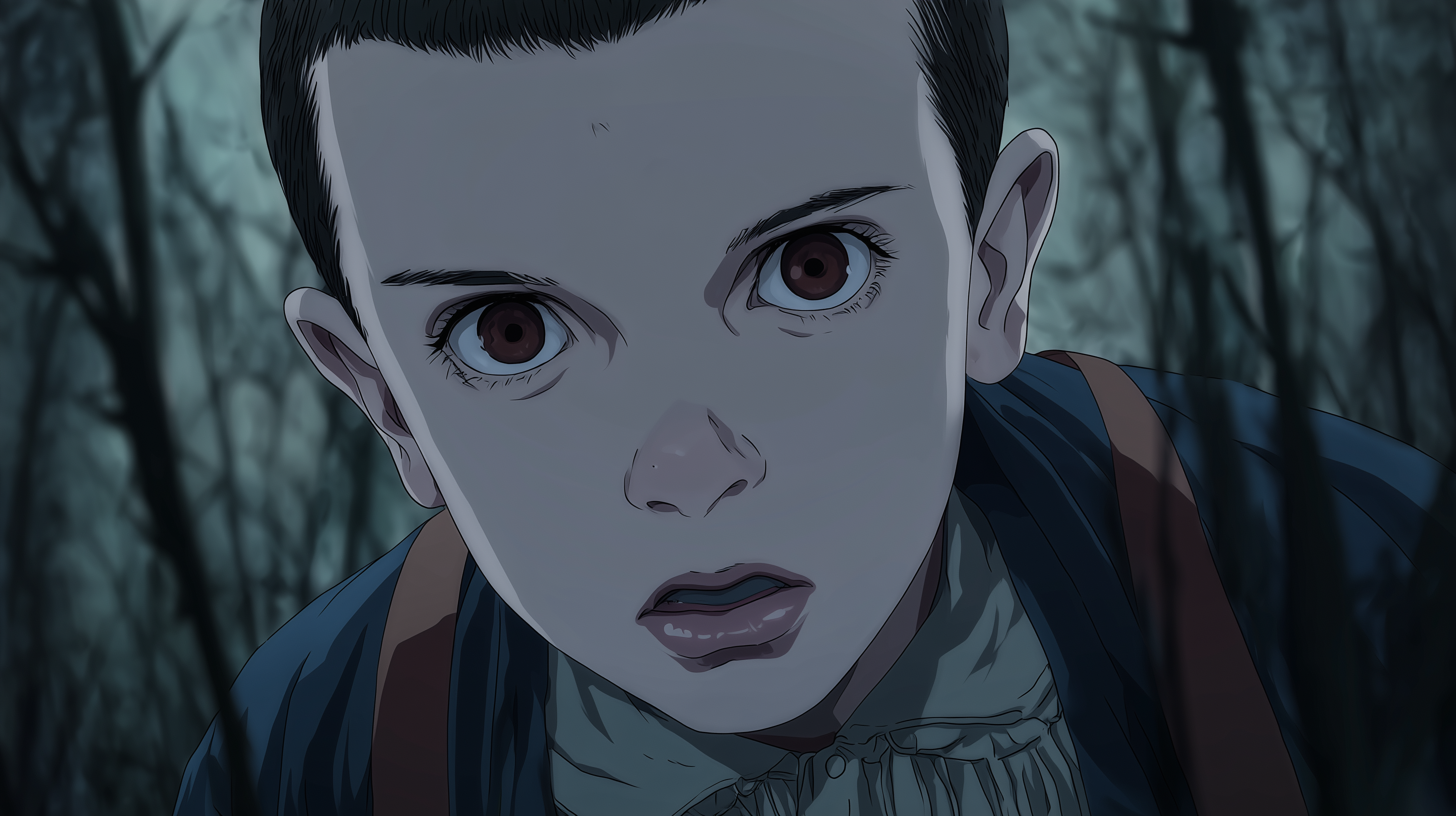 fond d'écran Stranger Things 4k pc téléchargement gratuit